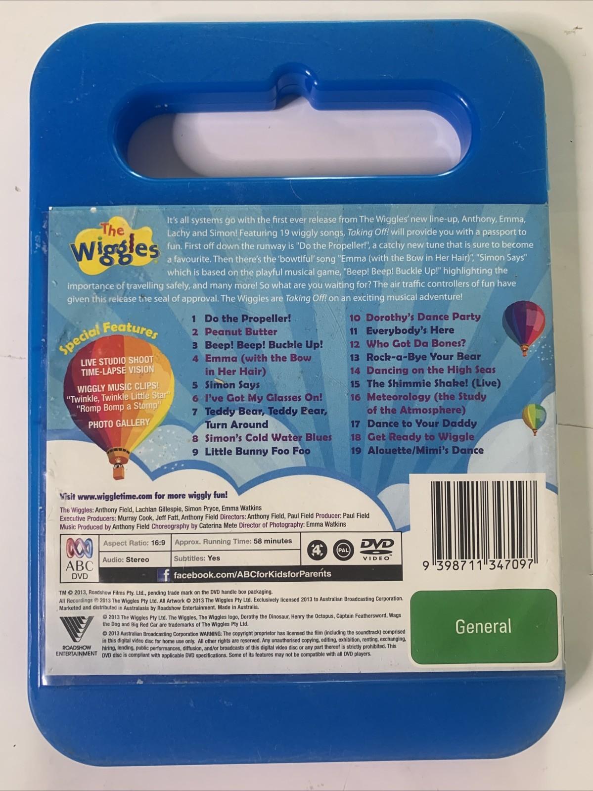 The Wiggles: Taking Off! (DVD, 2012) Region 4