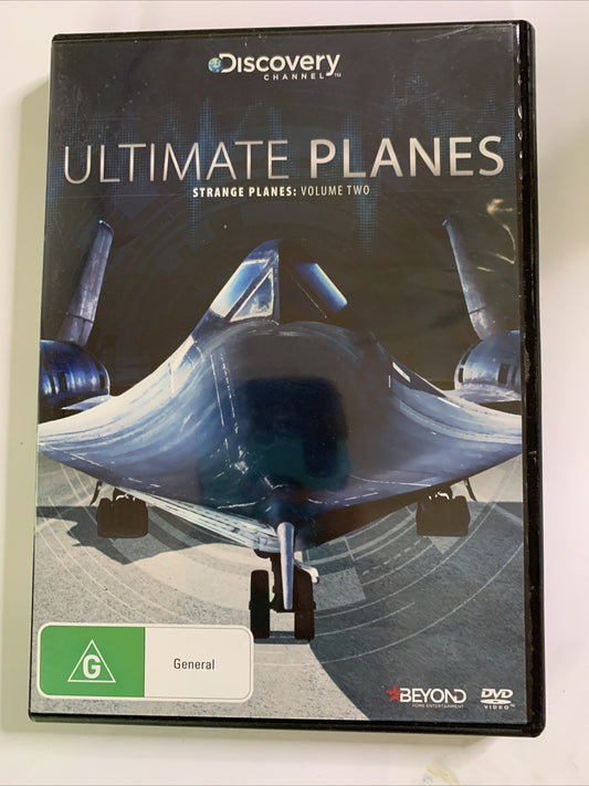 Ultimate Planes: Strange Planes (DVD, 2016) Documentary Region 4