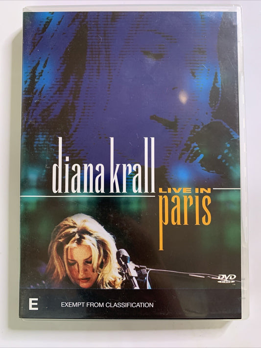 Diana Krall – Live In Paris (DVD, 2002) All Regions