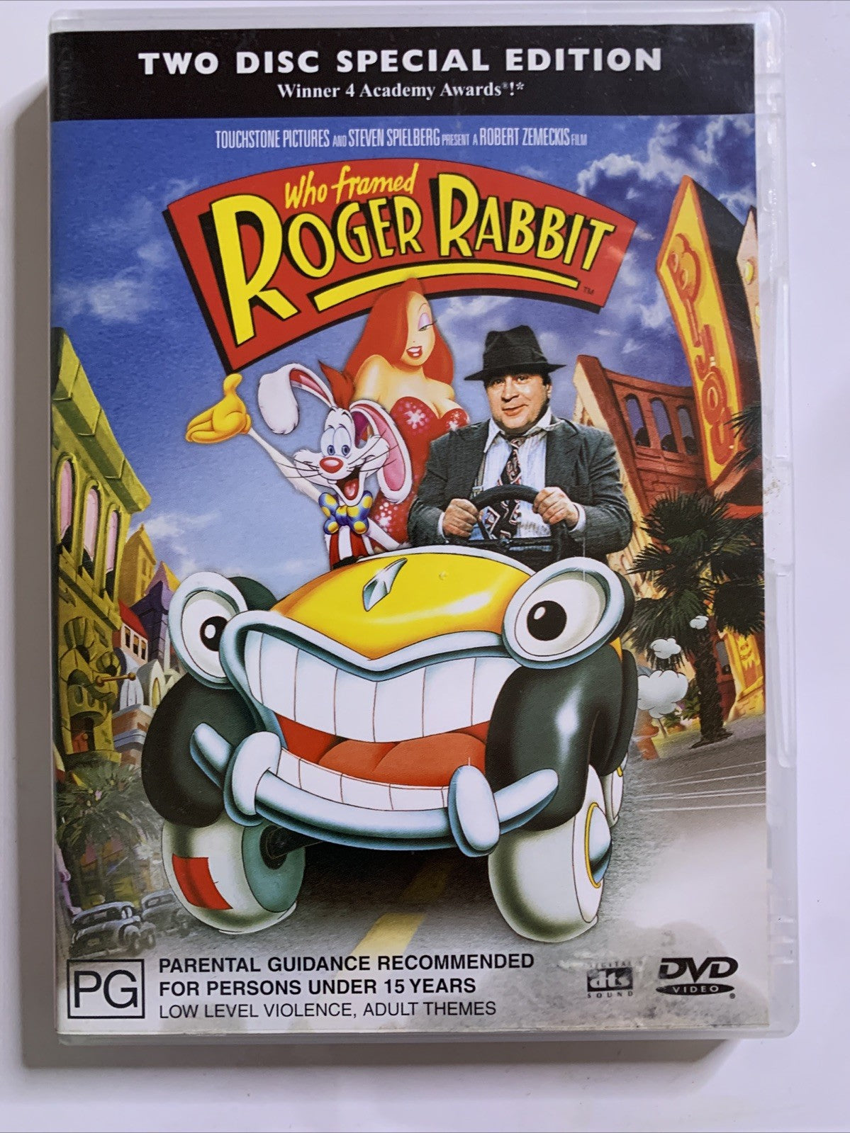 Who Framed Roger Rabbit (Special Edition, DVD, 1988, 2-Disc) Bob Hoskins Region4