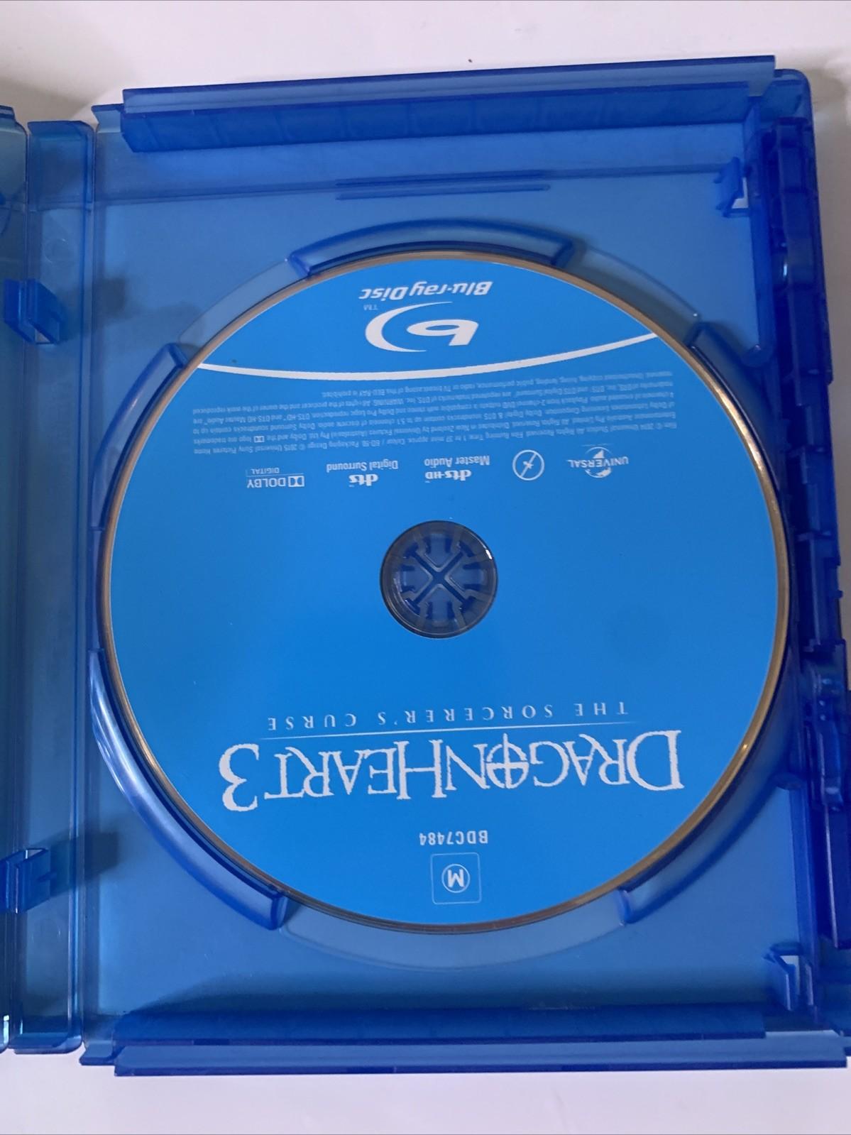 Dragonheart 3: The Sorcerer's Curse (Blu-ray, 2015) Region B