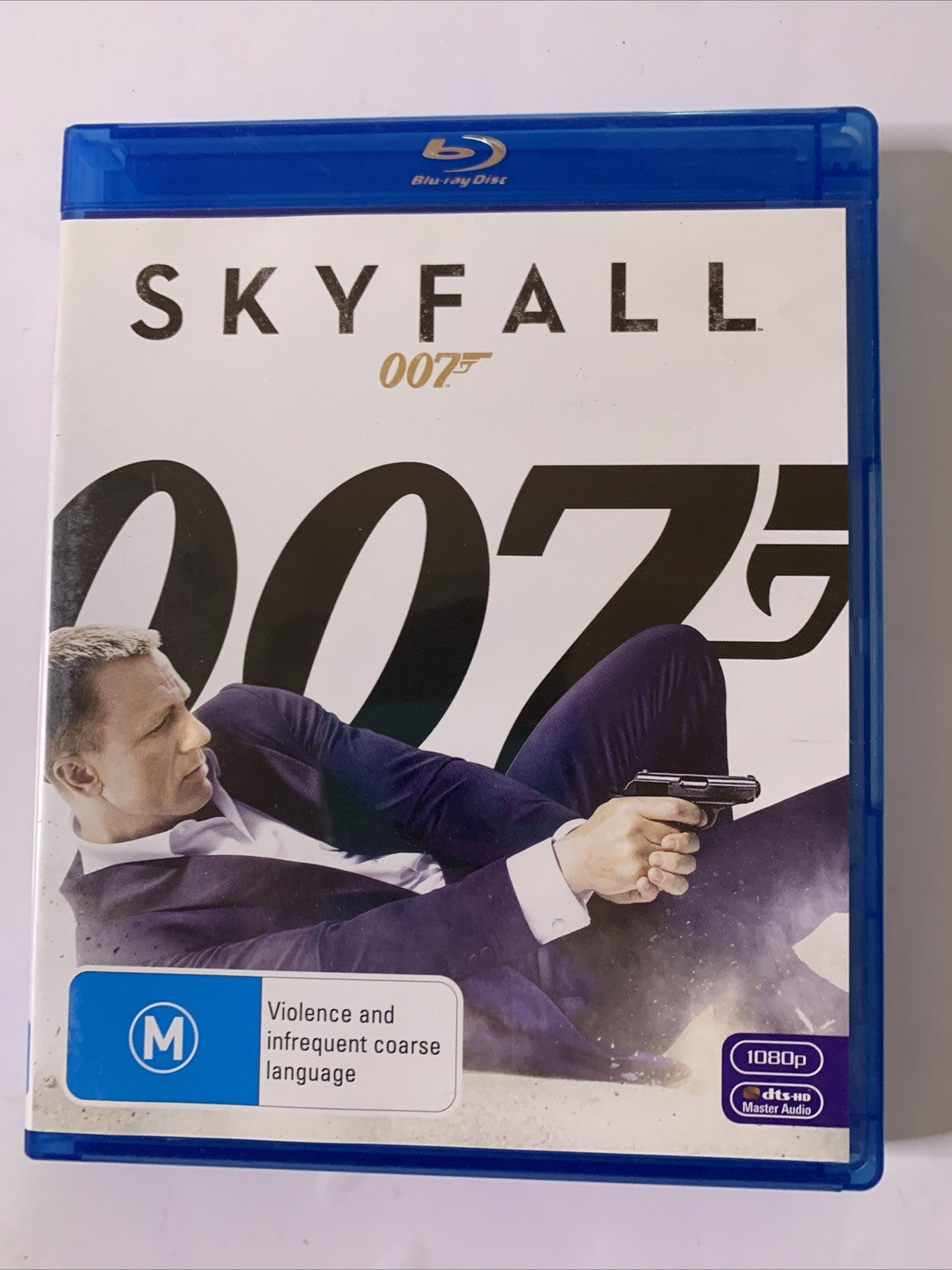 Skyfall (Blu-ray, 2012) Daniel Craig, Javier Bardem, Ralph Fiennes Region B