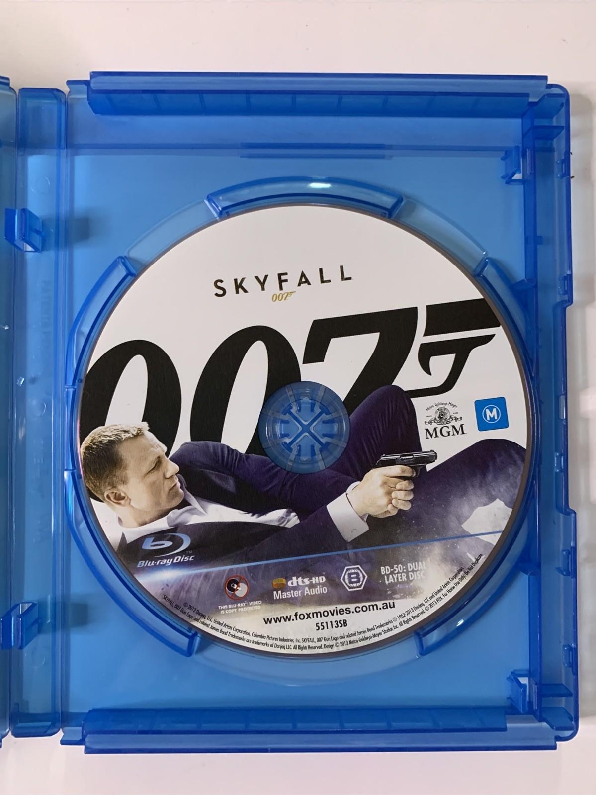 Skyfall (Blu-ray, 2012) Daniel Craig, Javier Bardem, Ralph Fiennes Region B