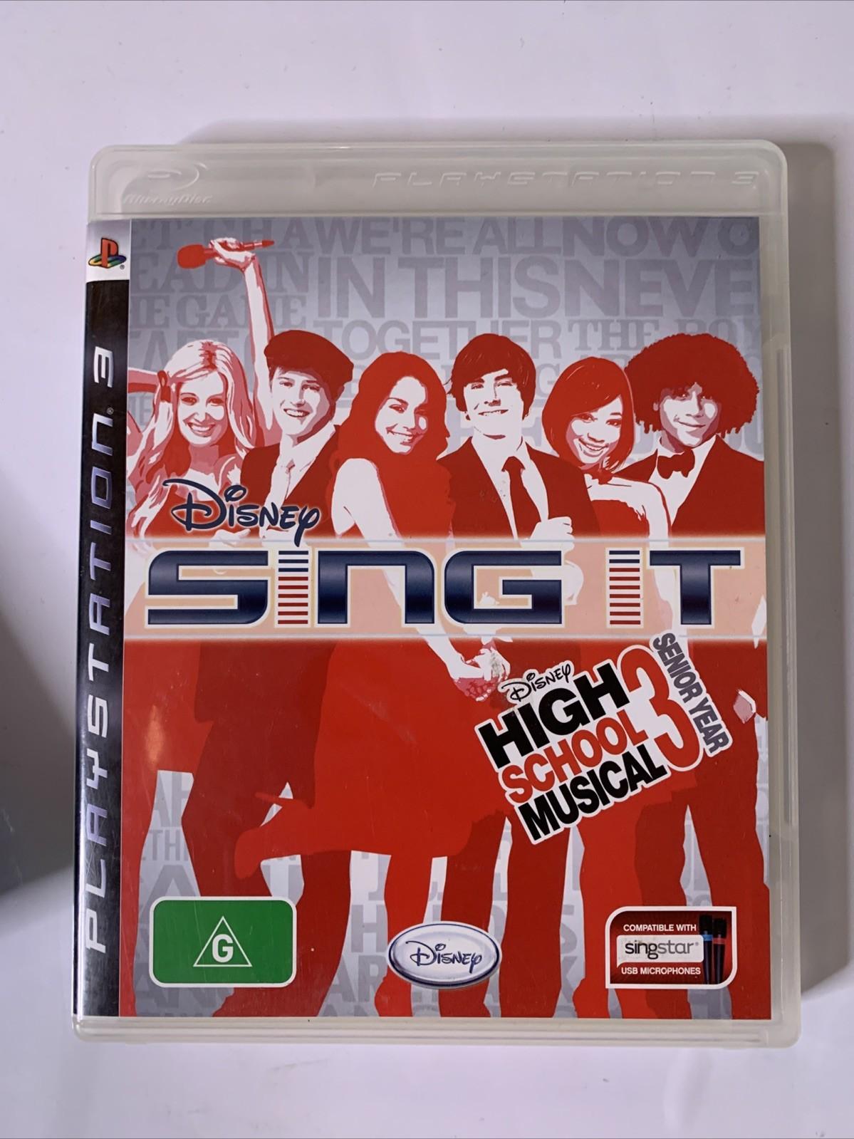 Disney Sing It: High School Musical 3 PS3 Sony PlayStation 3 Game