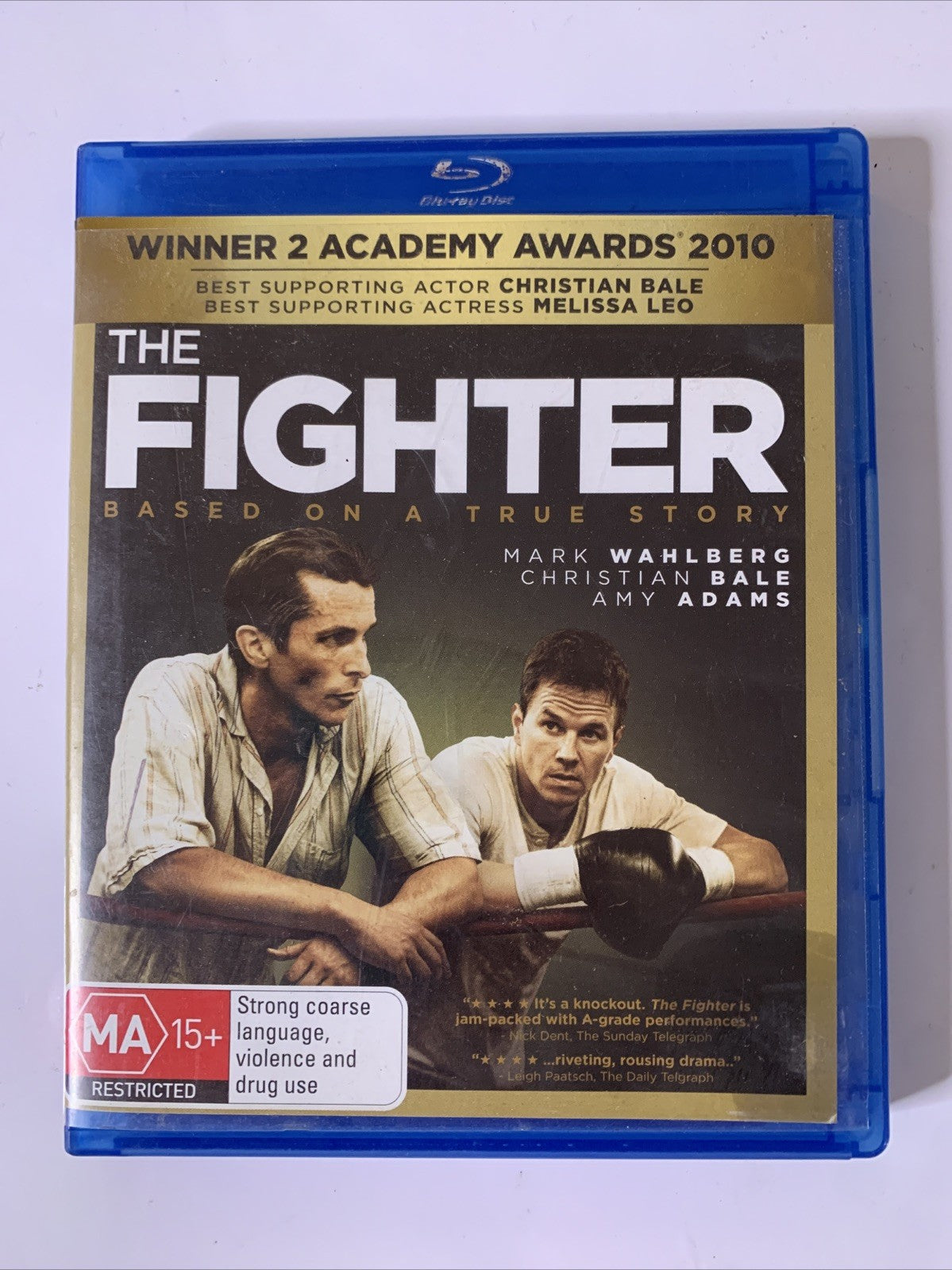 The Fighter (Blu-ray, 2010) Amy Adams, Christian Bale, Mark Wahlberg Region B