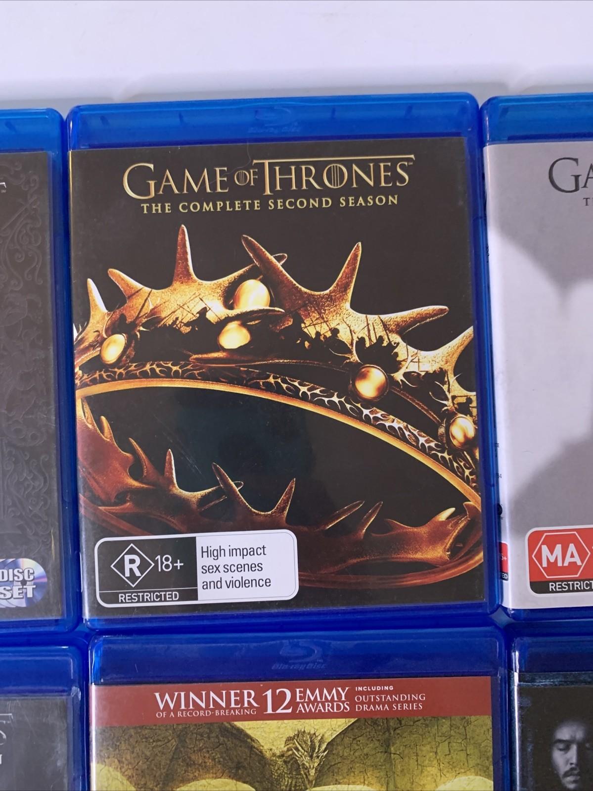 Game Of Thrones : Season 1-6 (Bluray, 27-Disc) Region B