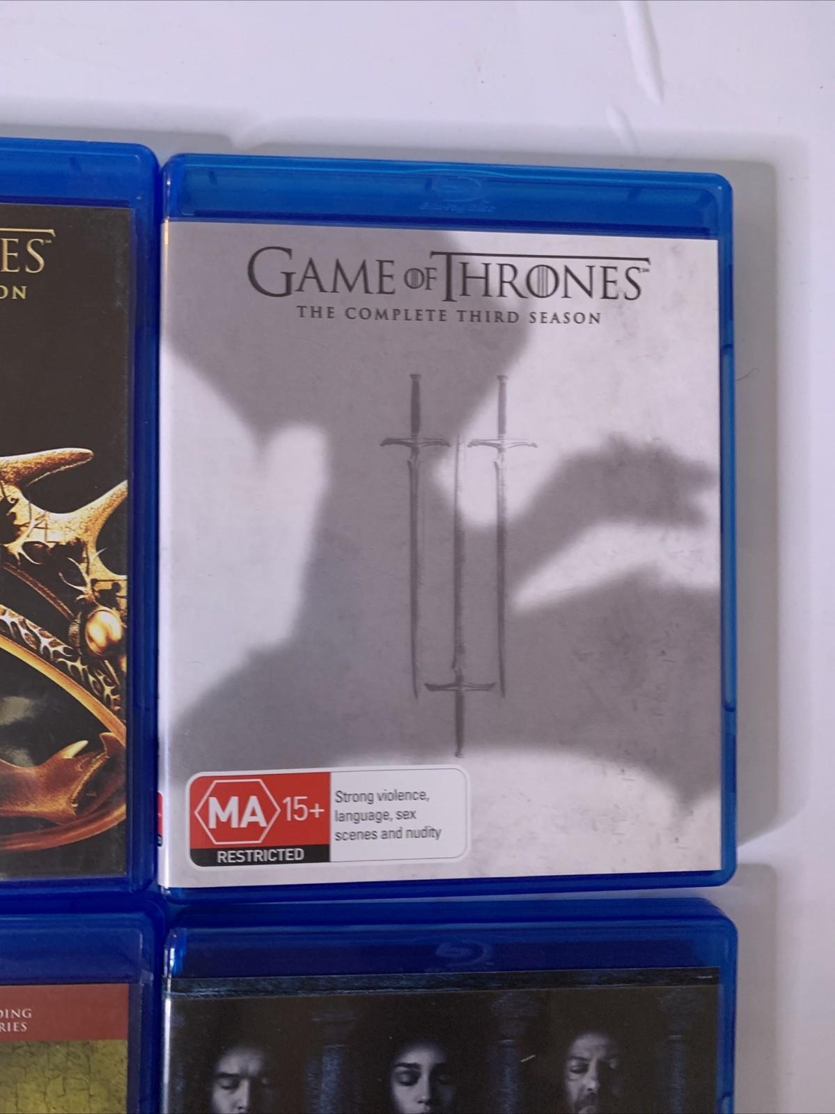 Game Of Thrones : Season 1-6 (Bluray, 27-Disc) Region B