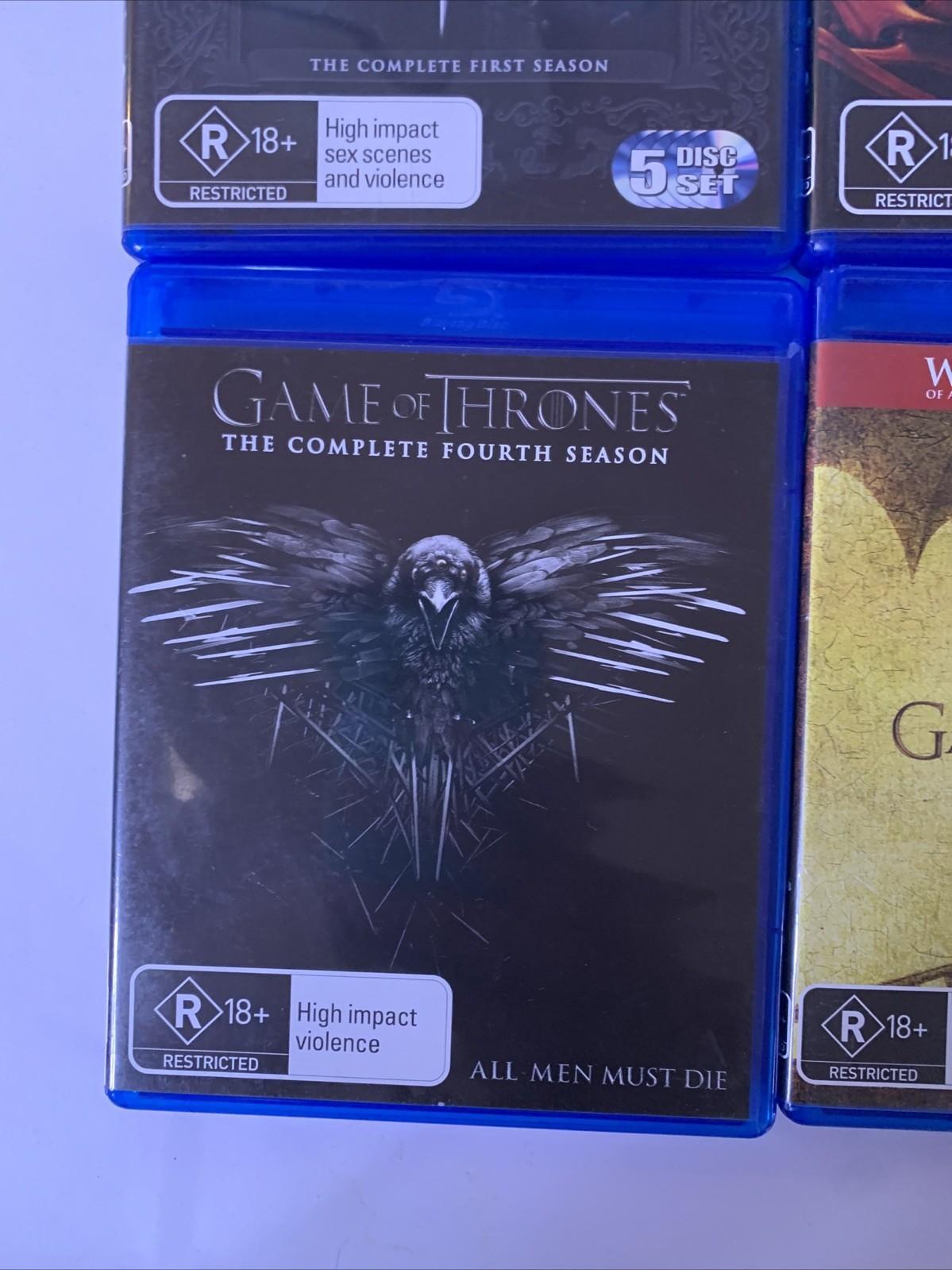 Game Of Thrones : Season 1-6 (Bluray, 27-Disc) Region B