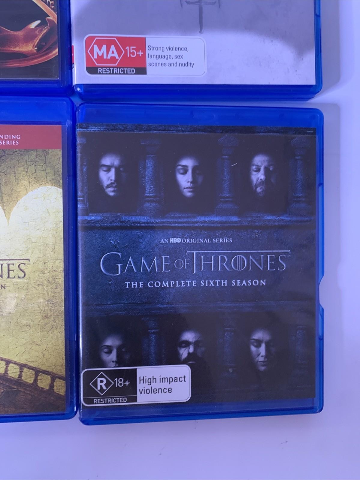 Game Of Thrones : Season 1-6 (Bluray, 27-Disc) Region B
