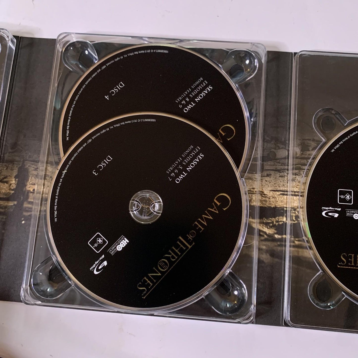 Game of Thrones : Season 1-2 (Blu-ray, 2012) Region B