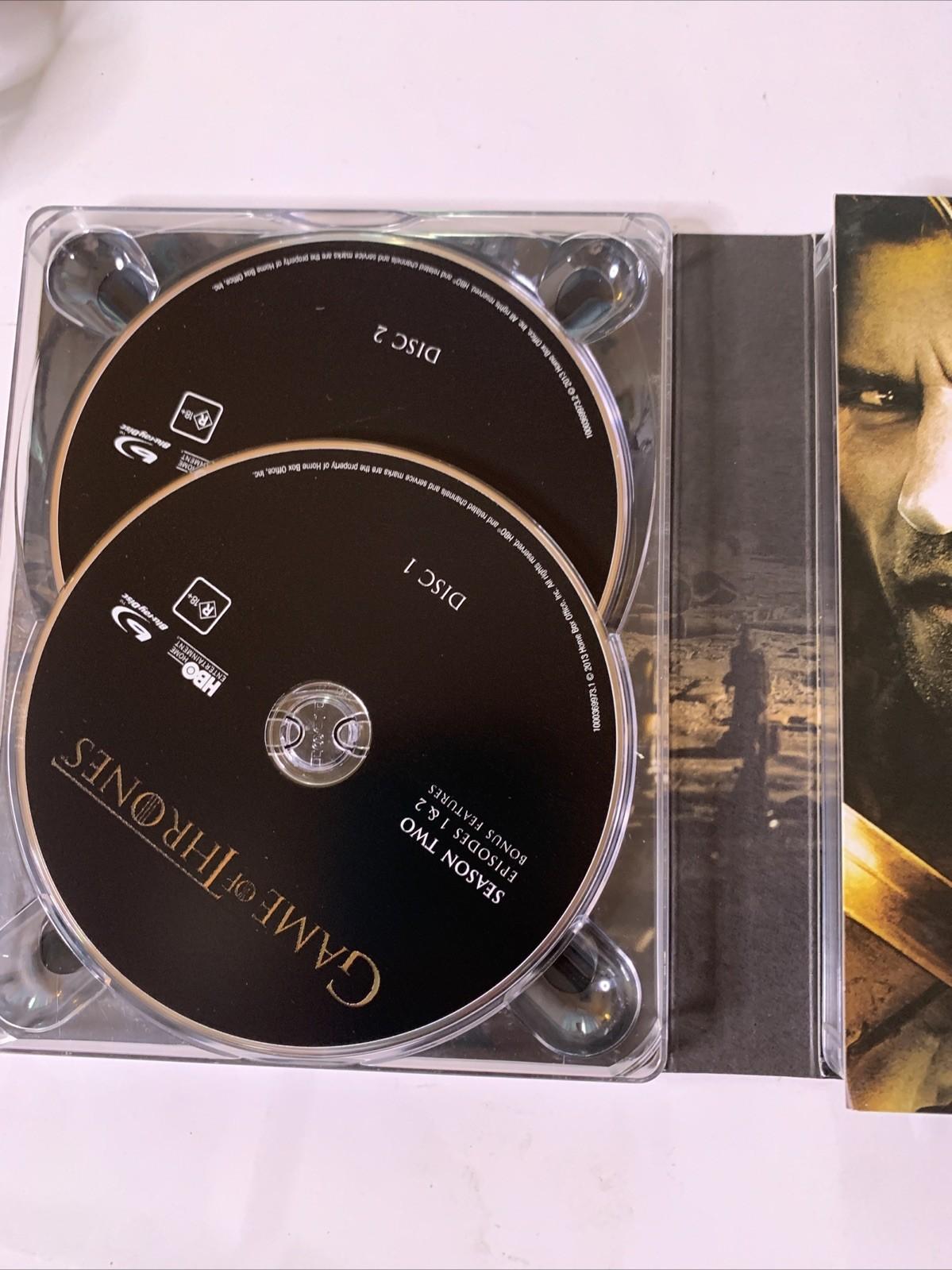 Game of Thrones : Season 1-2 (Blu-ray, 2012) Region B