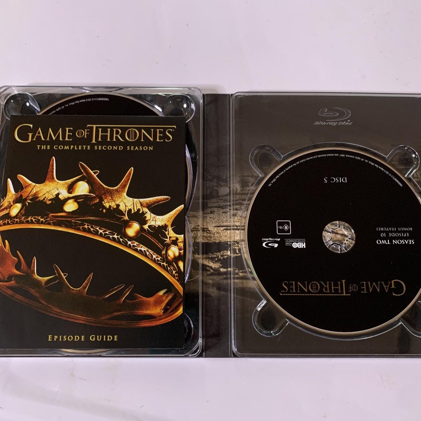 Game of Thrones : Season 1-2 (Blu-ray, 2012) Region B