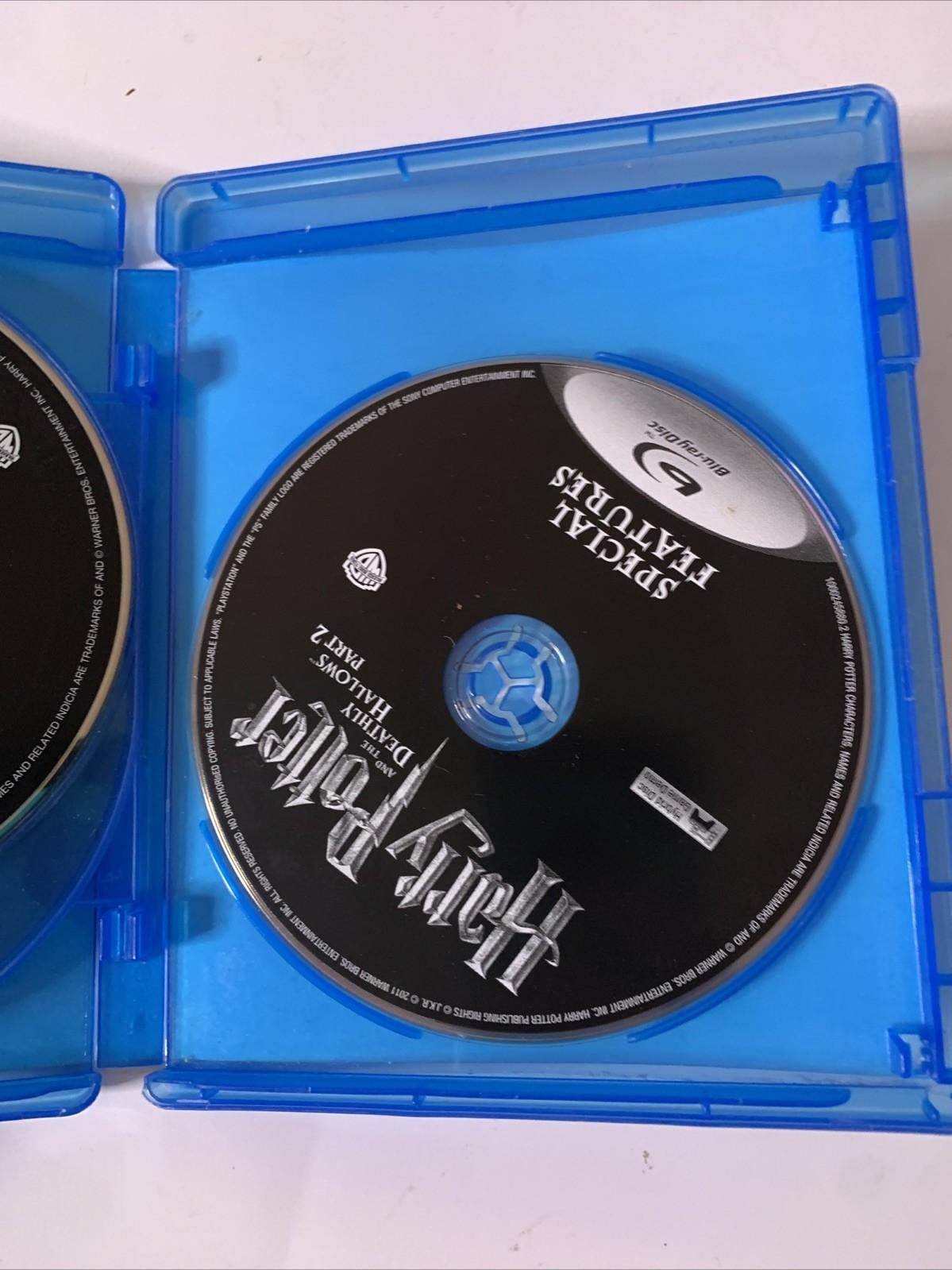 Harry Potter and the Deathly Hallows : Part 2 (Blu-ray + DVD, 3-Disc) Region B
