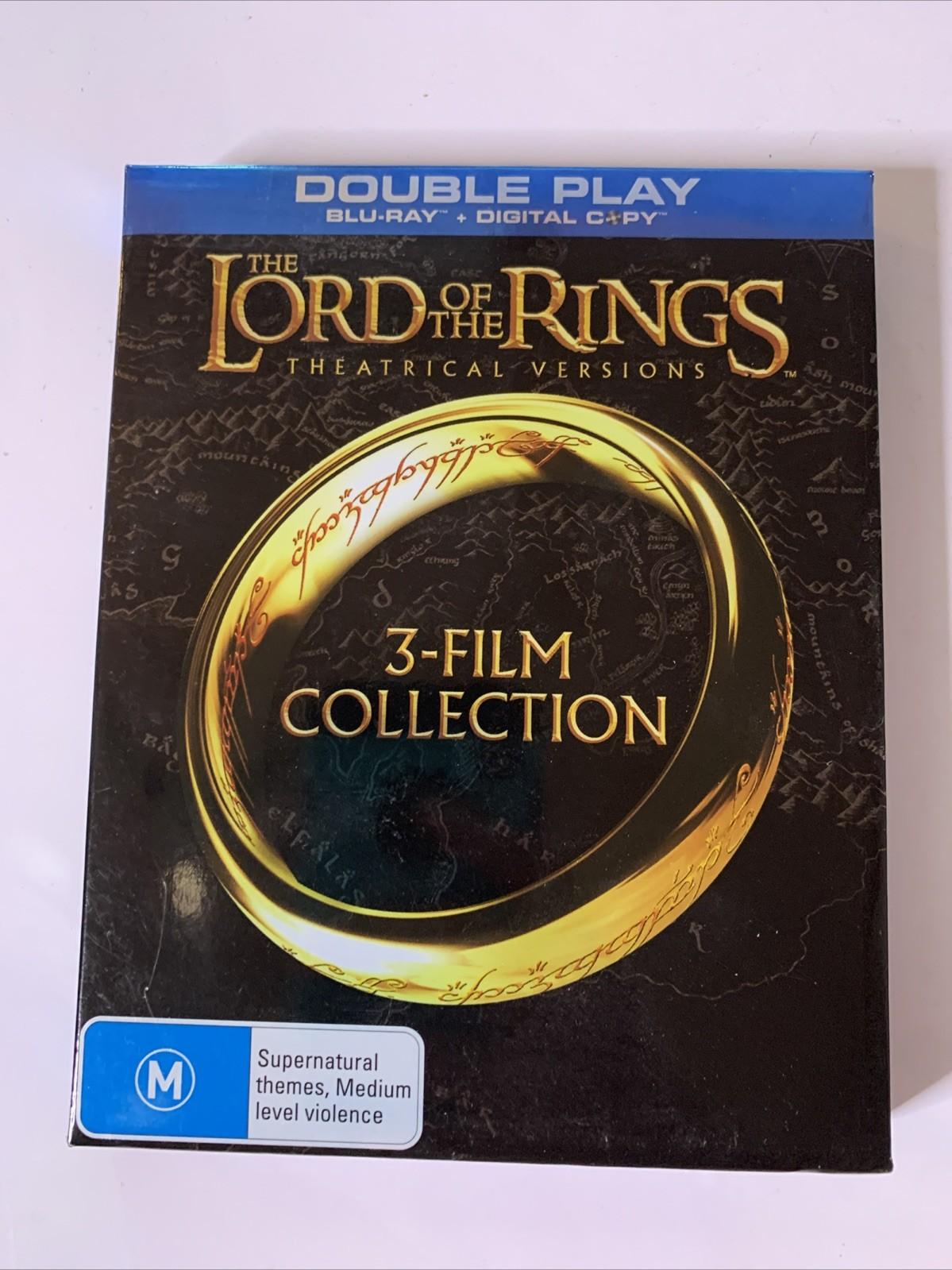 Lord of the Rings Trilogy 3-Film Collection (Blu-ray, 6-Discs) Region B