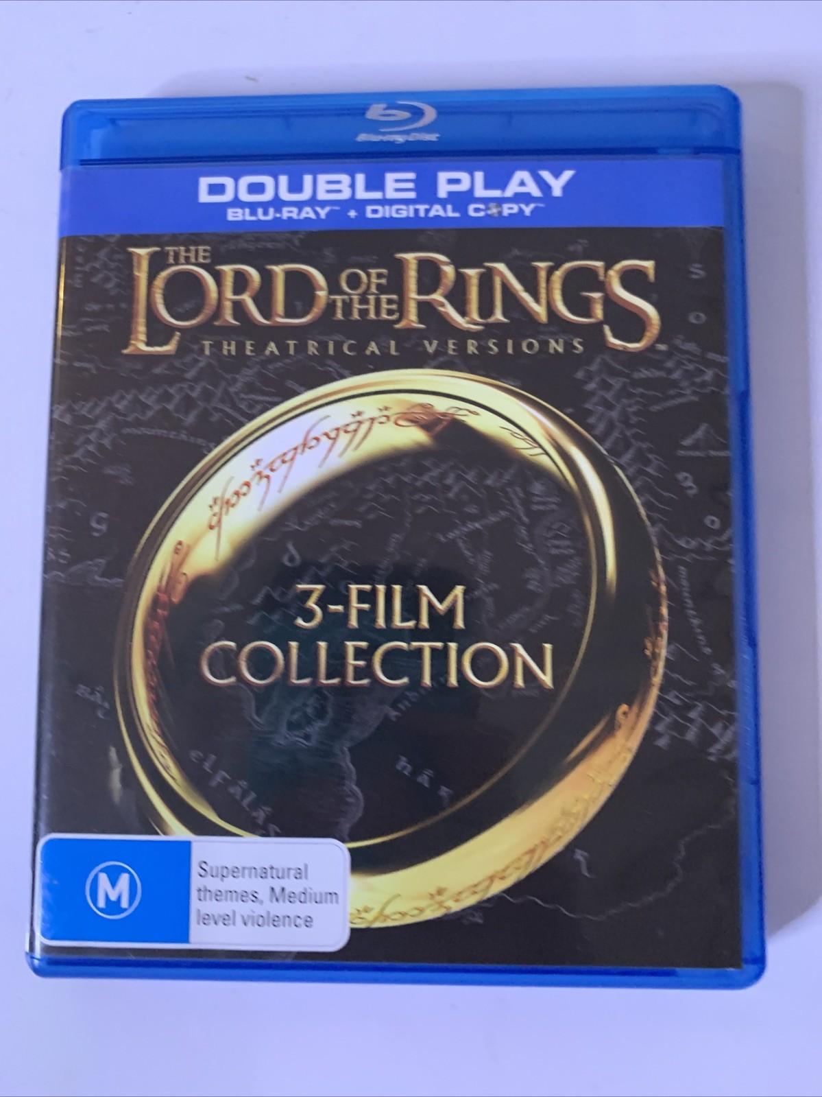 Lord of the Rings Trilogy 3-Film Collection (Blu-ray, 6-Discs) Region B