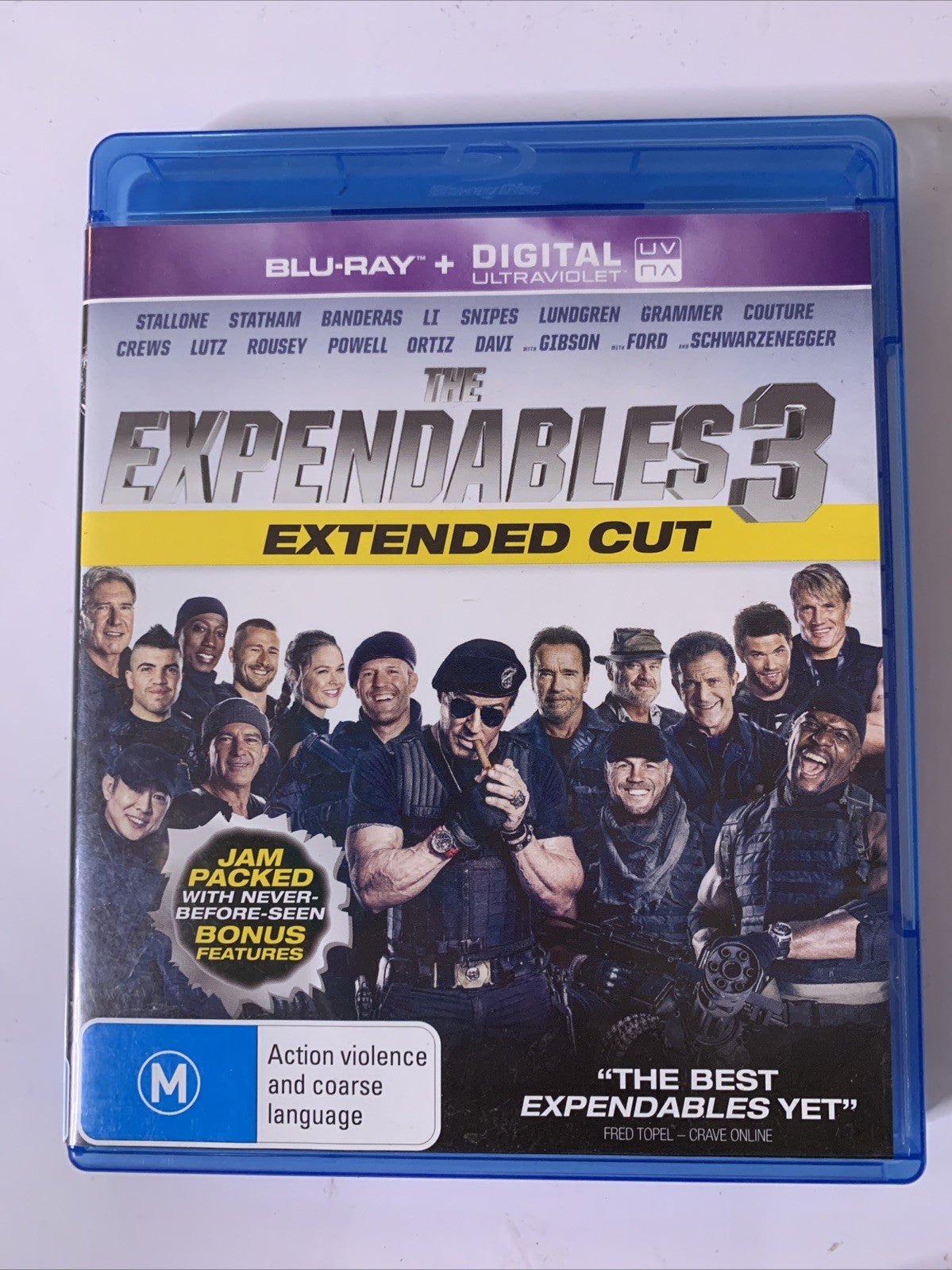 The Expendables 3 (Extended Edition, Blu-ray, 2014) Region B