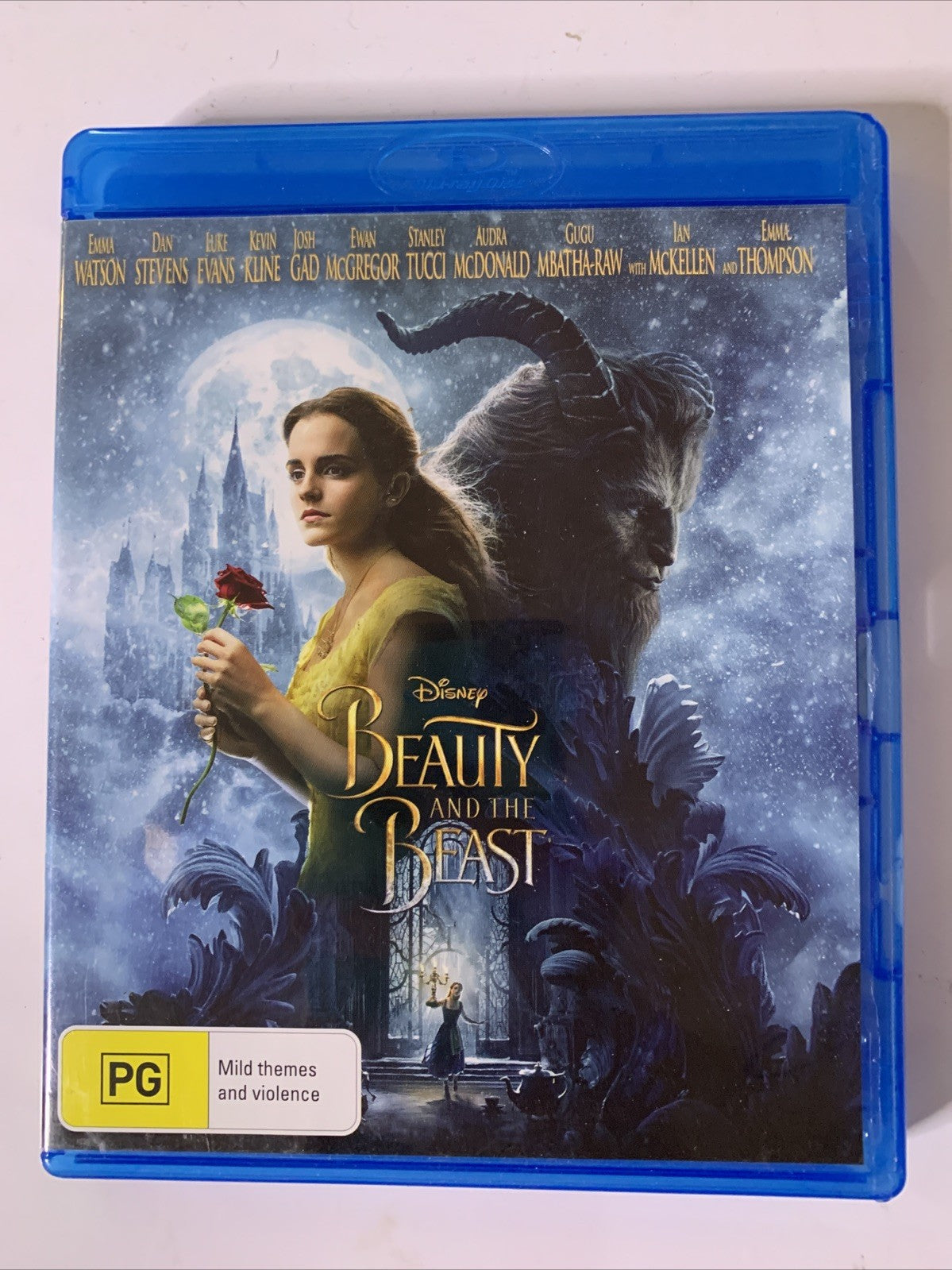 Beauty and the Beast (Blu-ray, 2017) Emma Watson, Dan Stevens, Luke Evans