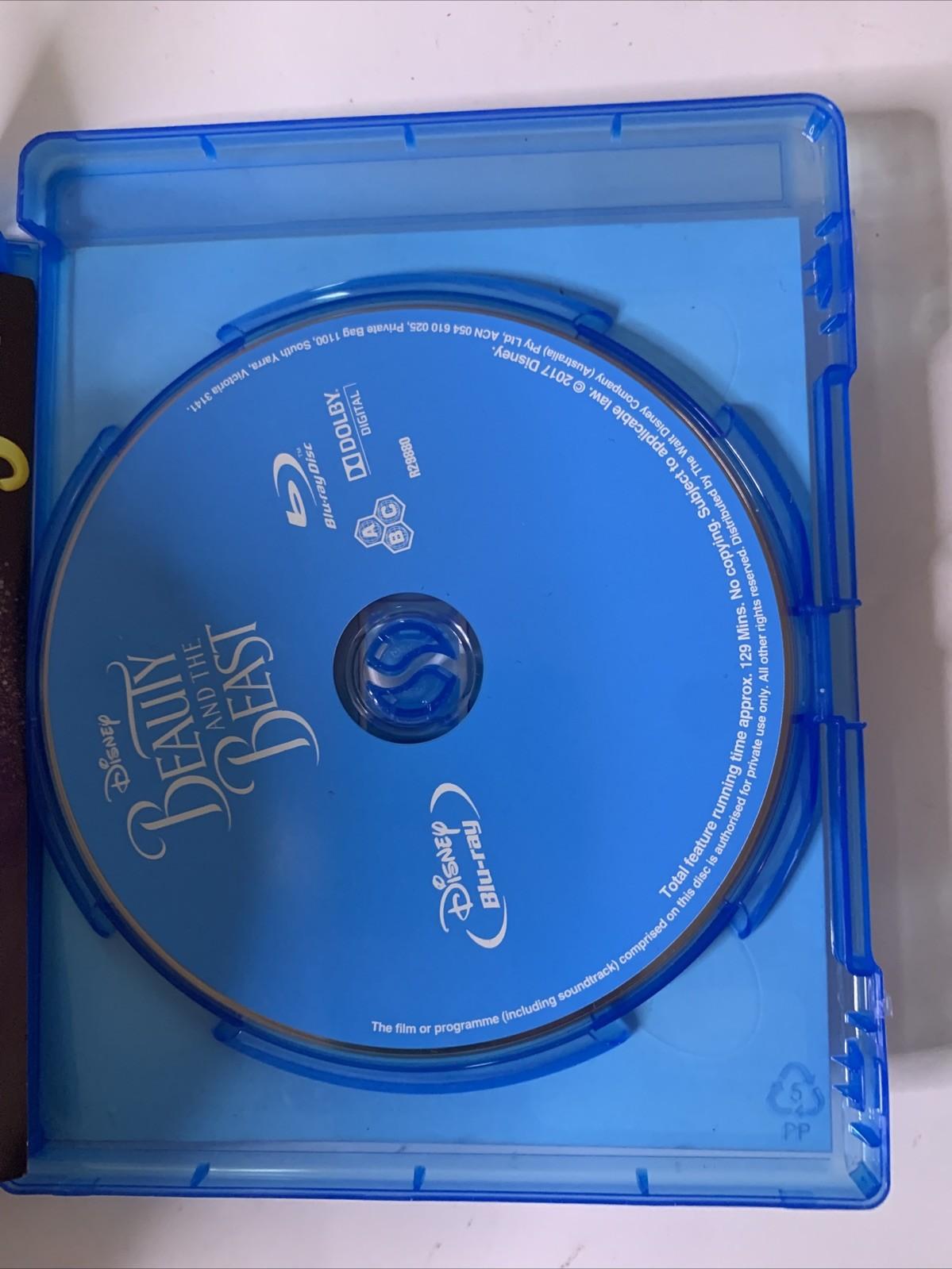 Beauty and the Beast (Blu-ray, 2017) Emma Watson, Dan Stevens, Luke Evans