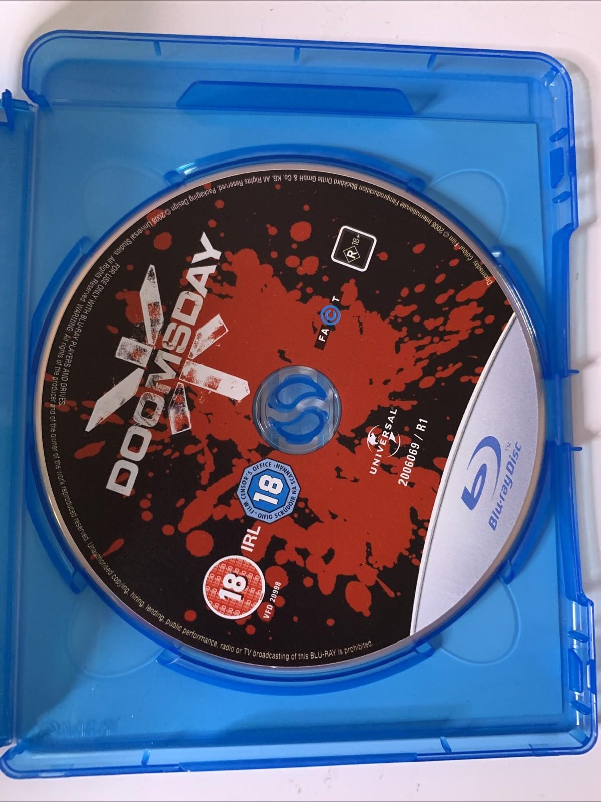 Doomsday (Blu-ray, 2008)  Rhona Mitra, Bob Hoskins, Alexander Siddig Region B