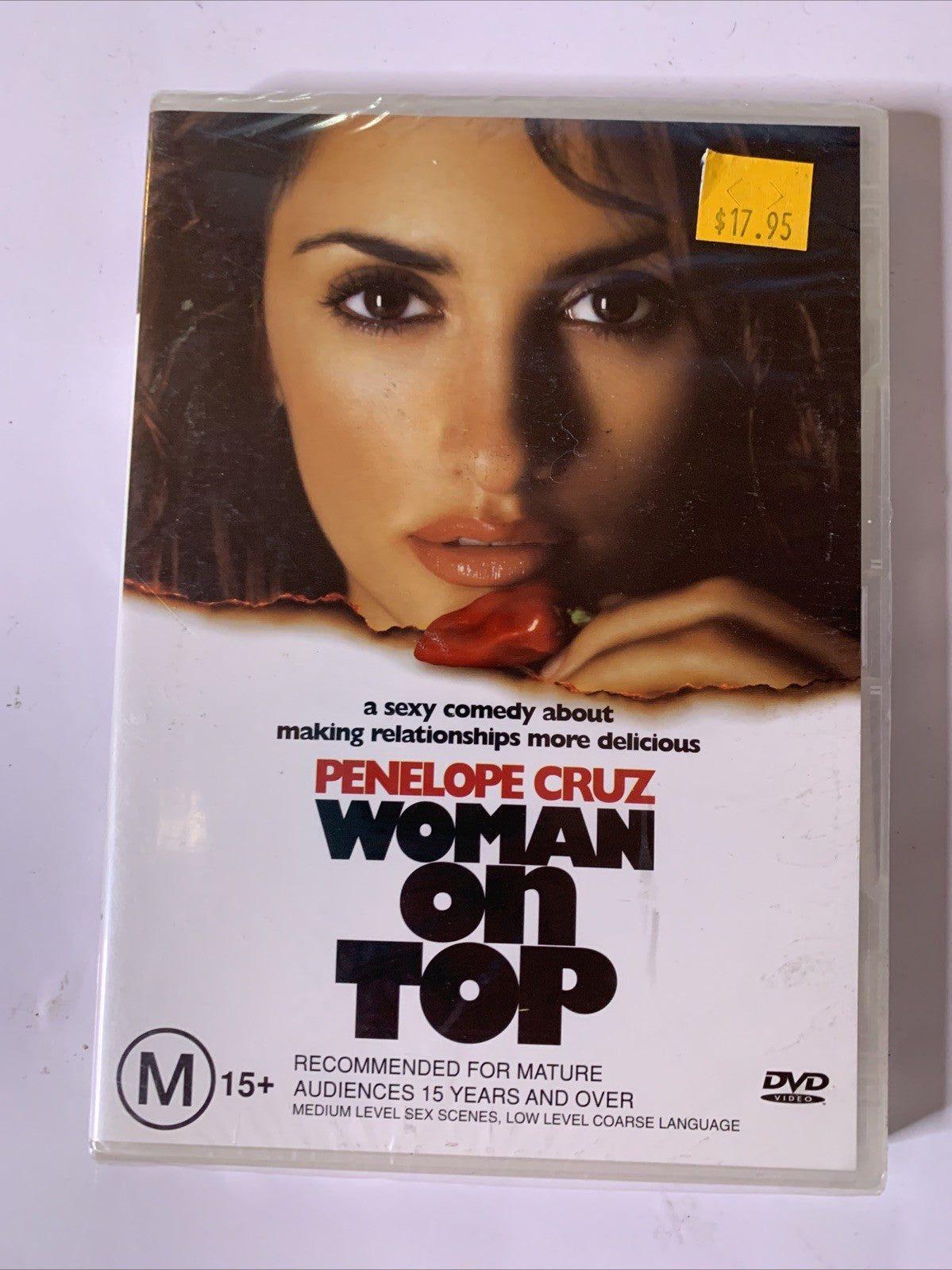 Woman on Top (DVD, 2000) Penelope Cruz  Region 4 NEW Sealed