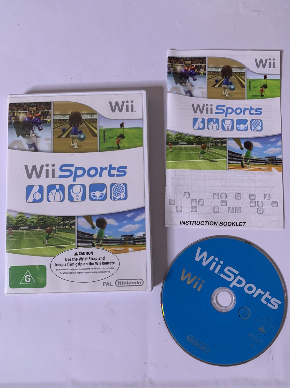 Wii Sports (Nintendo Wii, 2006) PAL Complete