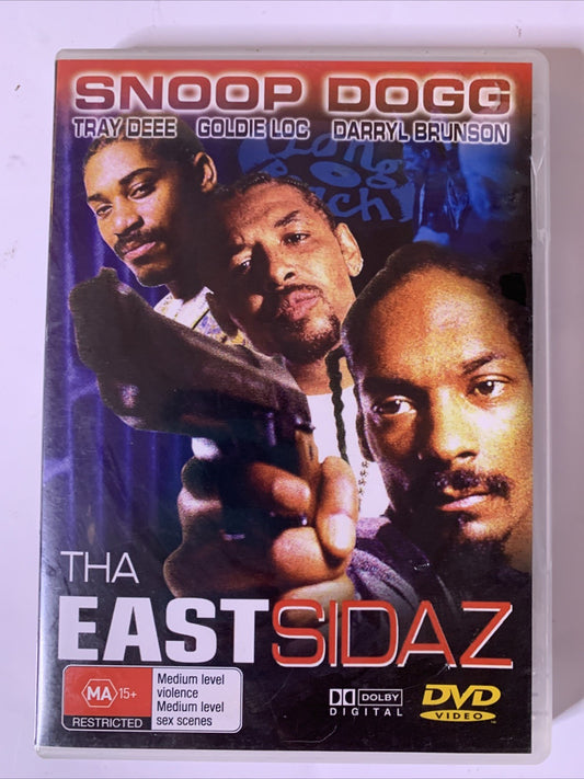 Tha Eastsidaz (DVD, 2000) Snoop Dogg, Darryl Brunson, Tray Deee Region 4