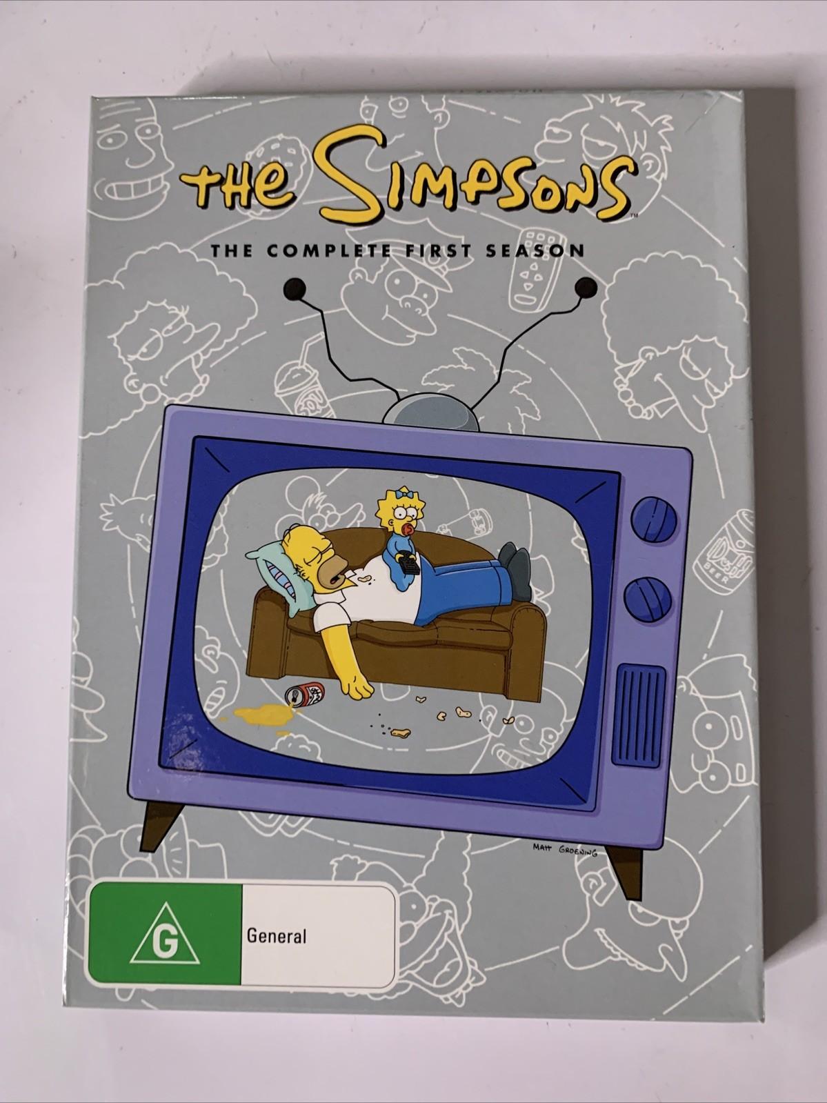 The Simpsons : Season 1 (DVD, 1989) Region 4