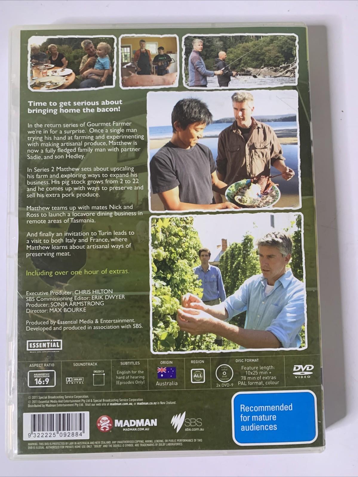Gourmet Farmer : Series 2 (DVD, 2011, 2-Disc) Matthew Evans All Regions