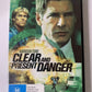 Clear and Present Danger (DVD, 1994) Harrison Ford, Willem Dafoe Region 4