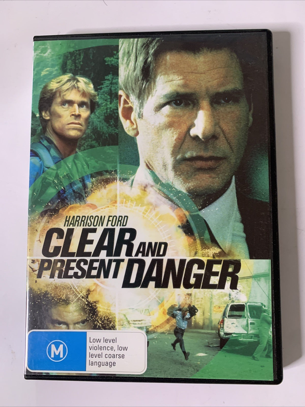 Clear and Present Danger (DVD, 1994) Harrison Ford, Willem Dafoe Region 4