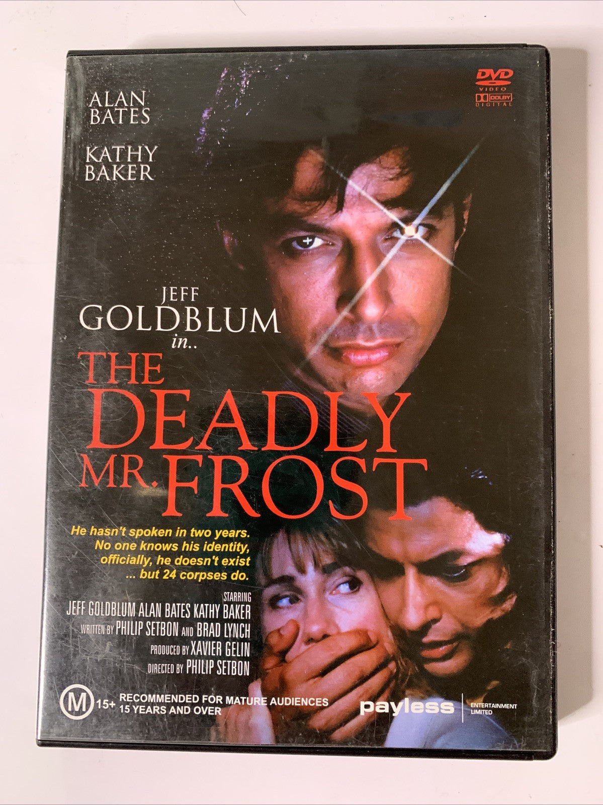 The Deadly Mr Frost (DVD, 1990) Jeff Goldblum, Kathy Baker  All Regions