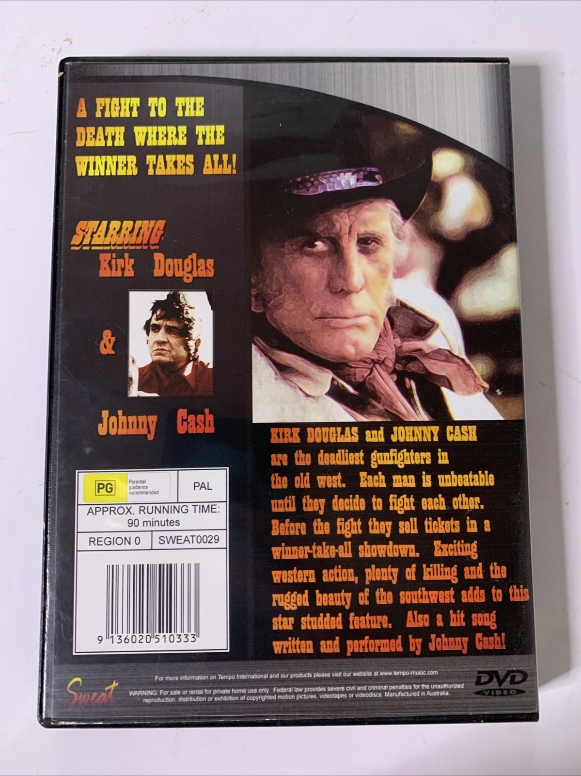 Dueling Guns (DVD, 1971) Johnny Cash, Kirk Douglas  All Regions