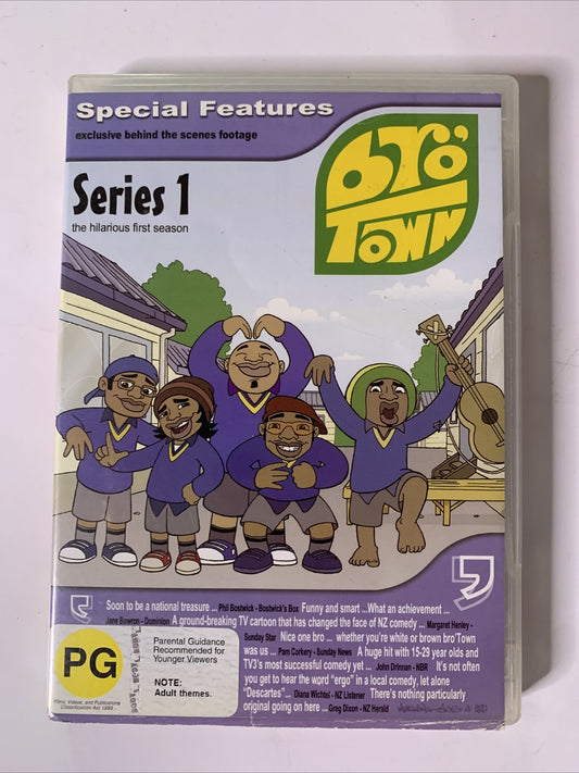 Bro Town : Series 1 (DVD, 2004) Animation Comedy All Regions