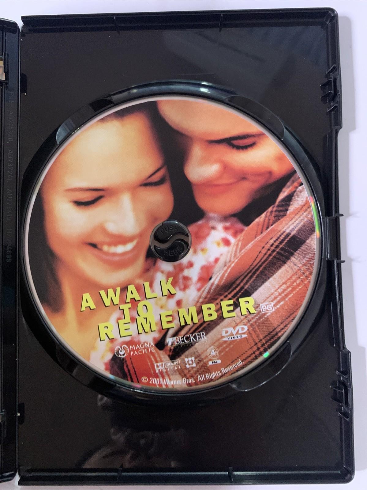 A Walk to Remember (DVD, 2002) Mandy Moore, Shane West Region 4