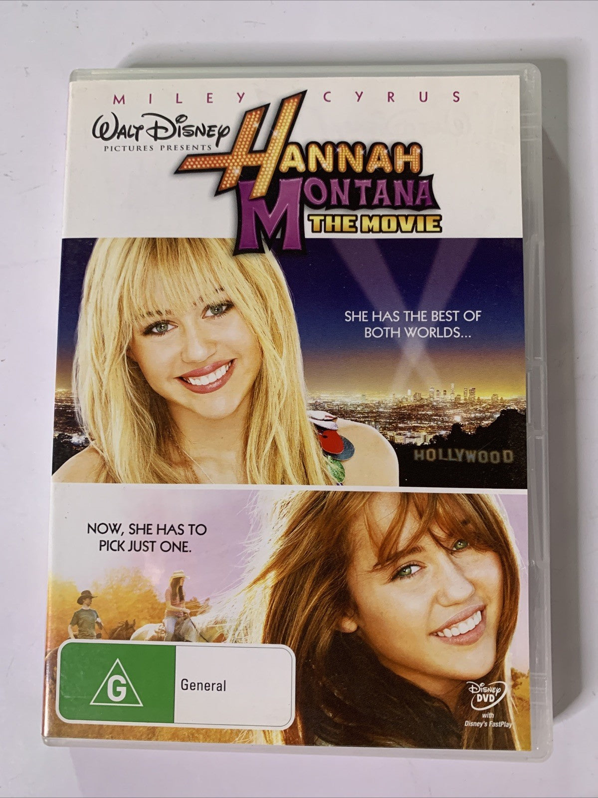 Hannah Montana The Movie (DVD, 2009) Miley Cyrus, Taylor Swift Region 4