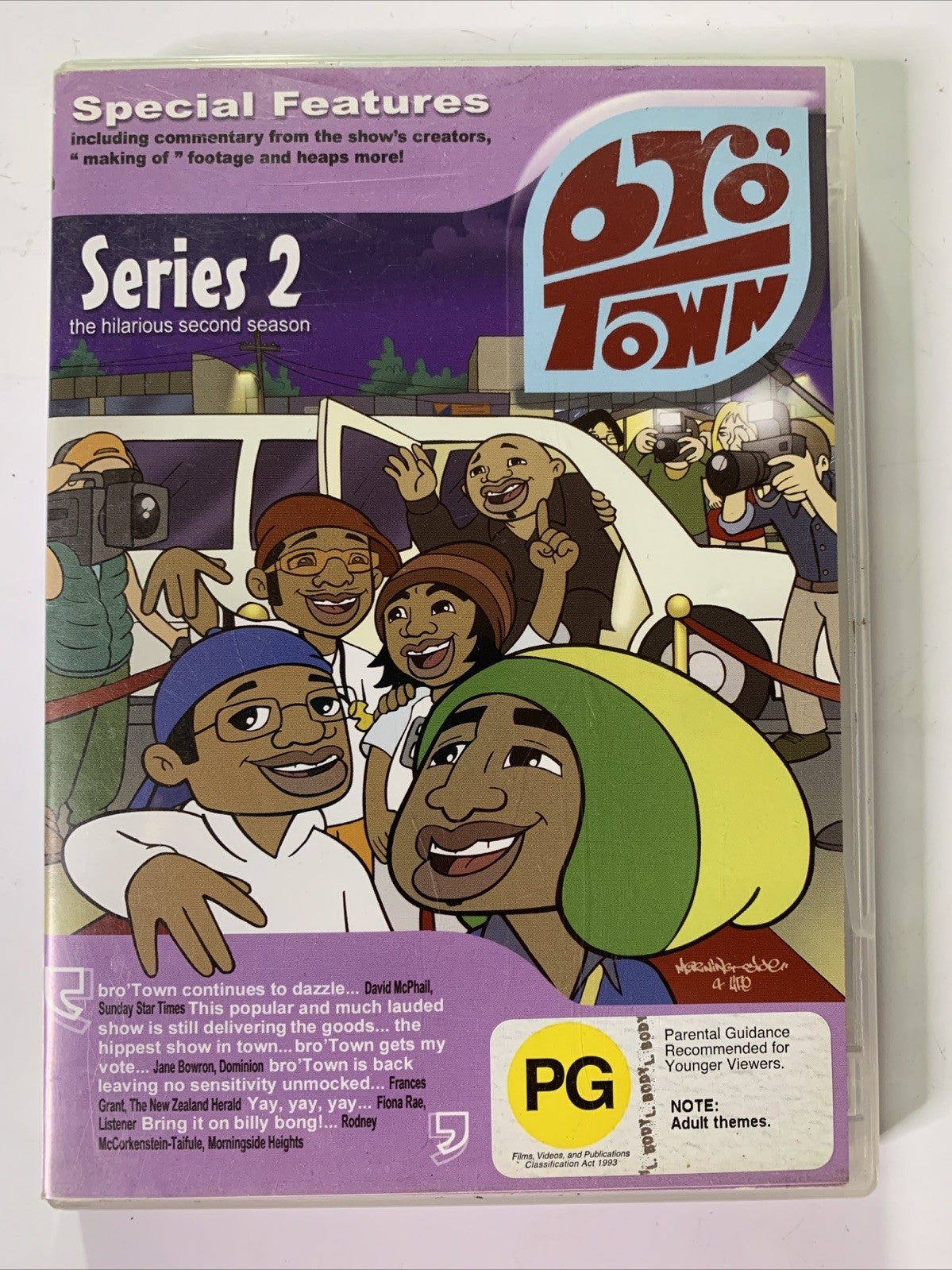 Bro Town : Series 2 (DVD, 2004) Animation Comedy All Regions