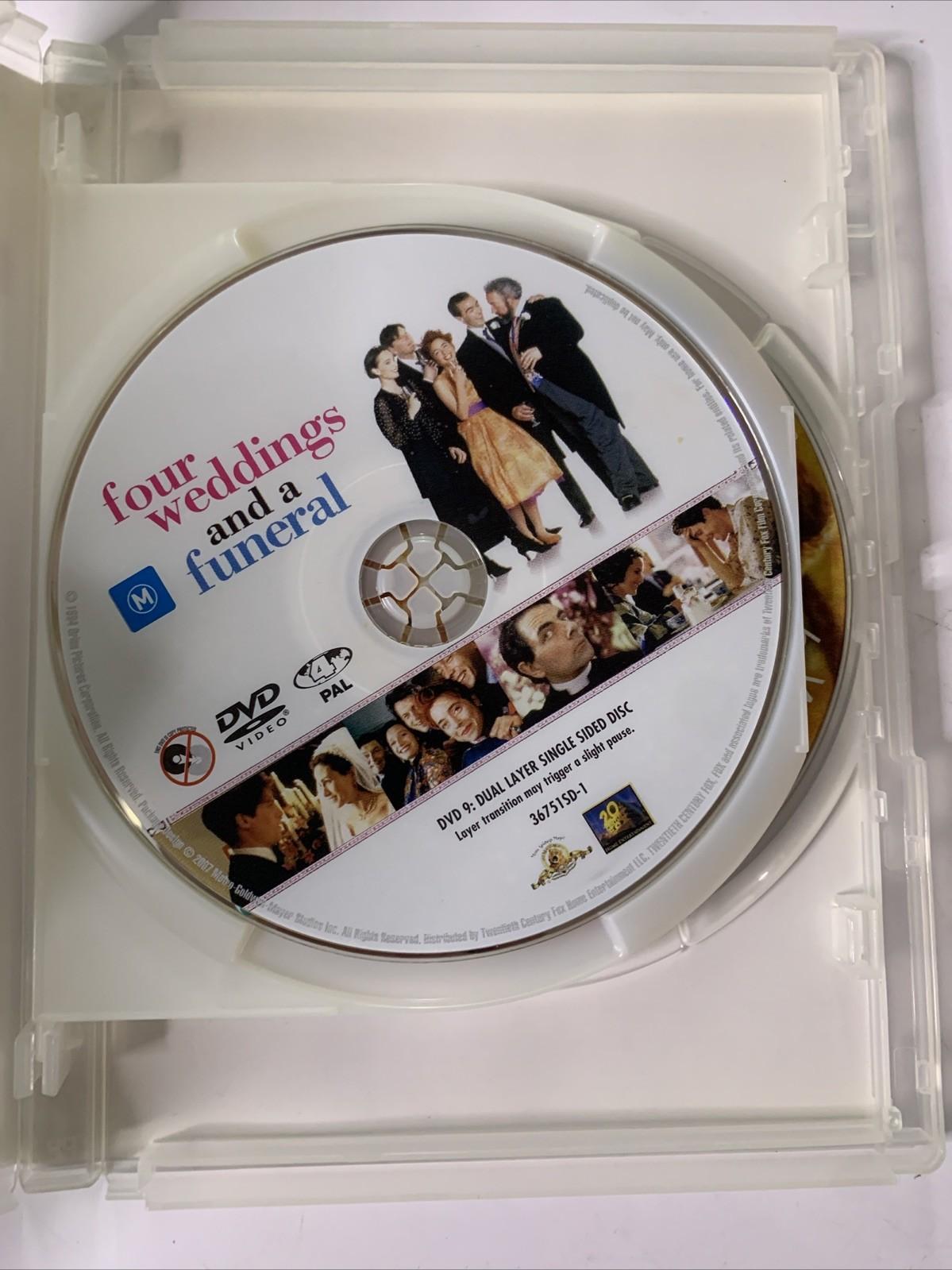 Four Weddings And A Funeral / When Harry Met Sally (DVD, 1994, 2-DIsc) Region 4