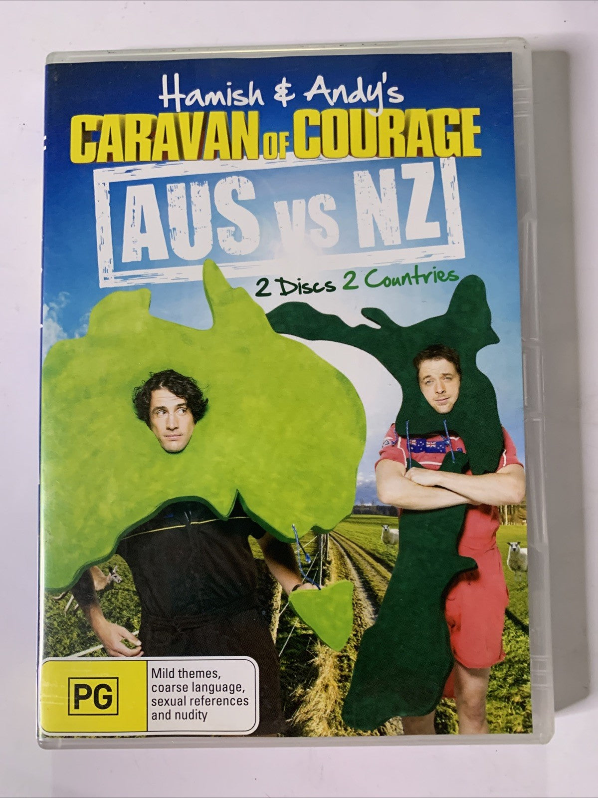 Hamish & Andy Caravan Of Courage : AUS vs NZ (DVD, 2012, 2-Discs) Region 4