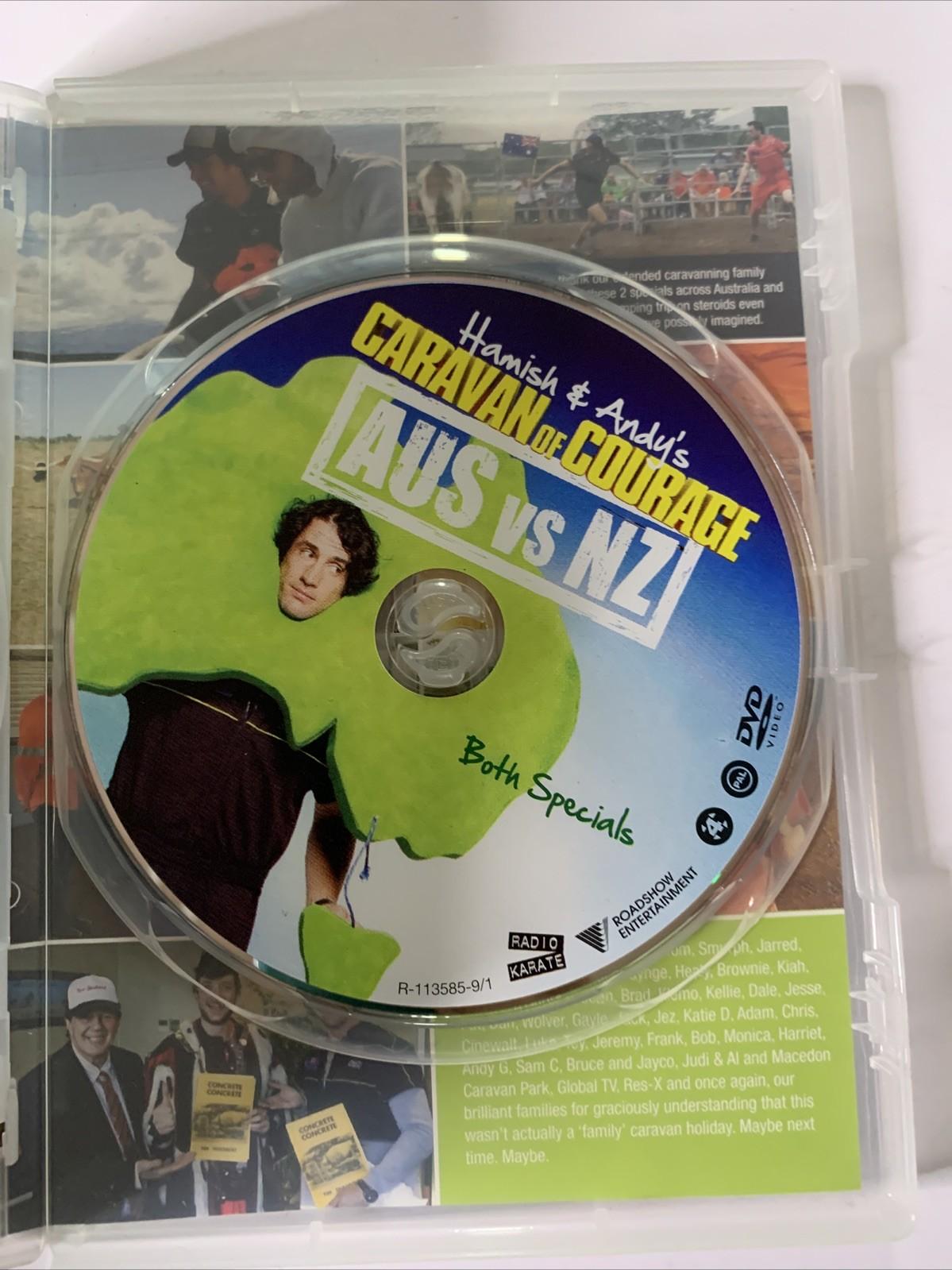 Hamish & Andy Caravan Of Courage : AUS vs NZ (DVD, 2012, 2-Discs) Region 4