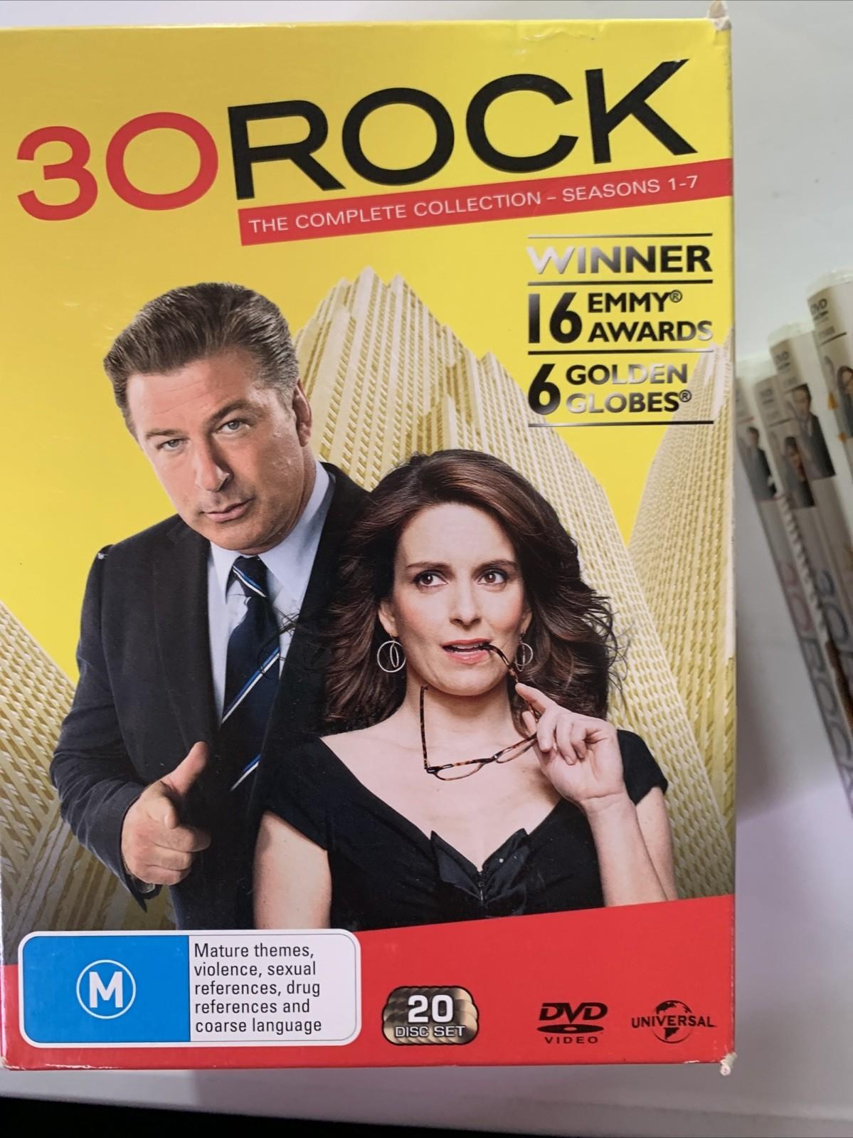 30 Rock : Season 1-7 Complete Boxset Collection (DVD, 2013, 20-Discs) Region 4