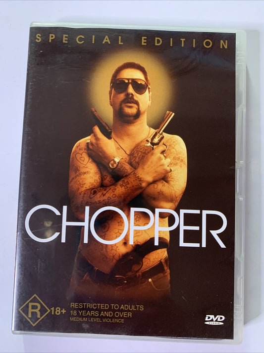 Chopper (DVD, 2000) Eric Bana, Vince Colosimo Region 4
