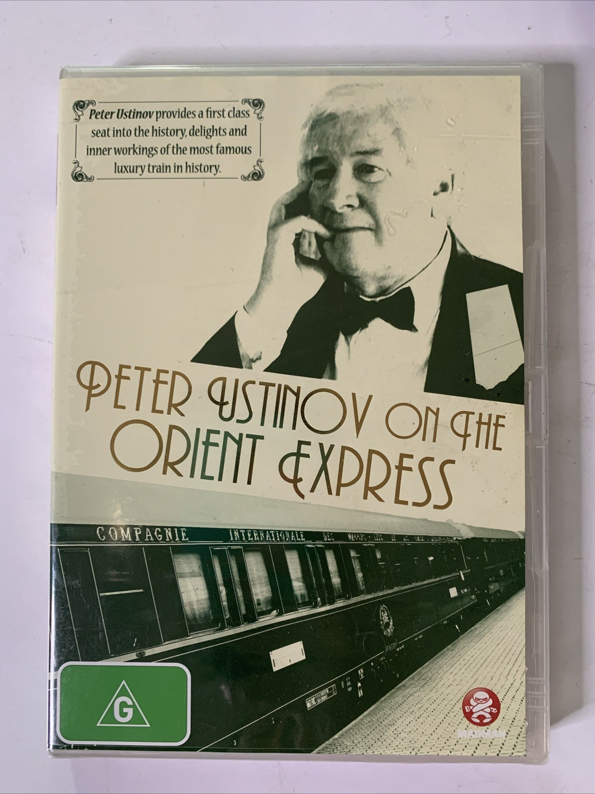 Peter Ustinov On The Orient Express (DVD, 1991) All Regions NEW Sealed