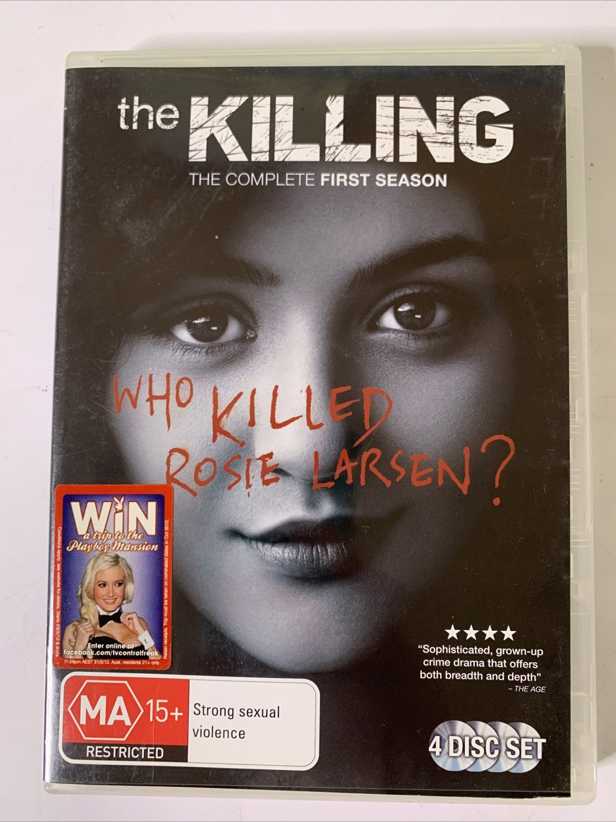 The Killing : Season 1 (DVD, 2011, 4-Discs) Region 4