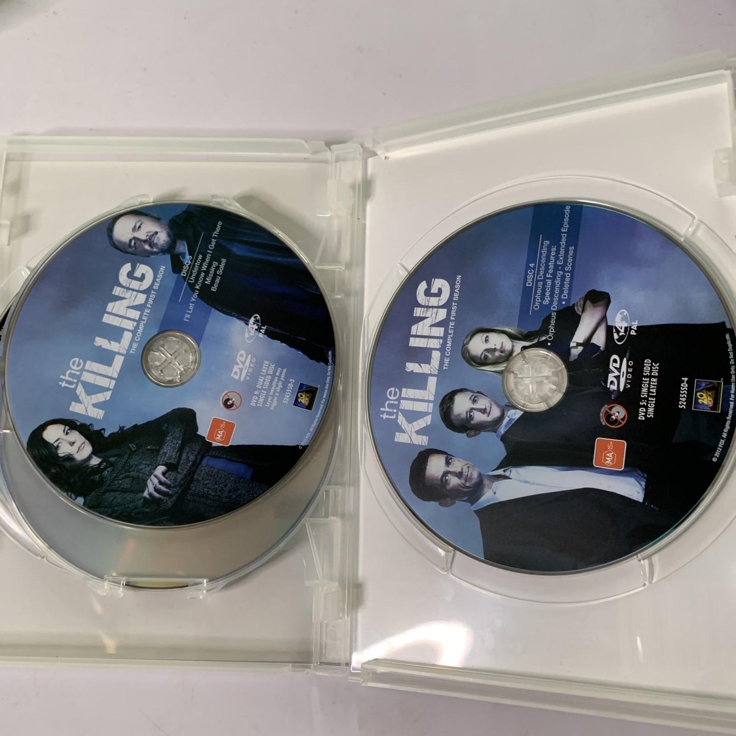 The Killing : Season 1 (DVD, 2011, 4-Discs) Region 4