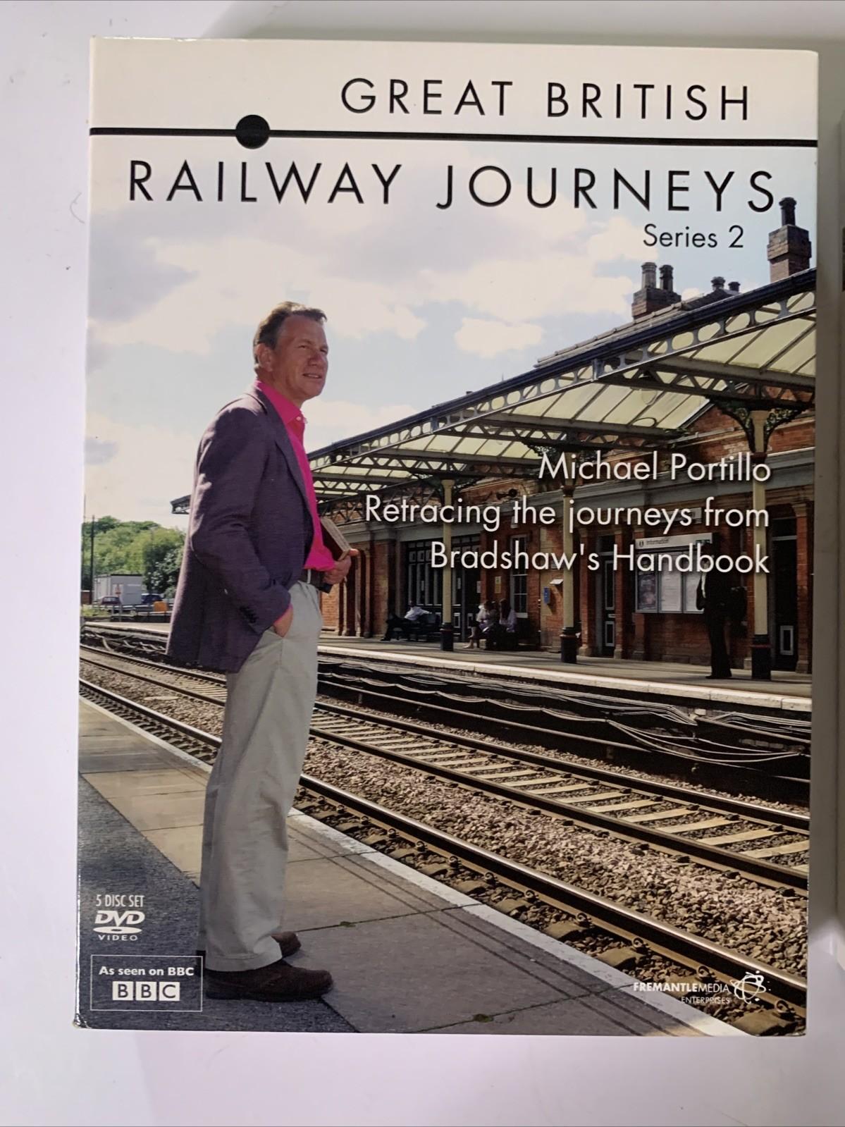 Great British Railway Journeys : Series 2 (DVD, 2015) All Regions
