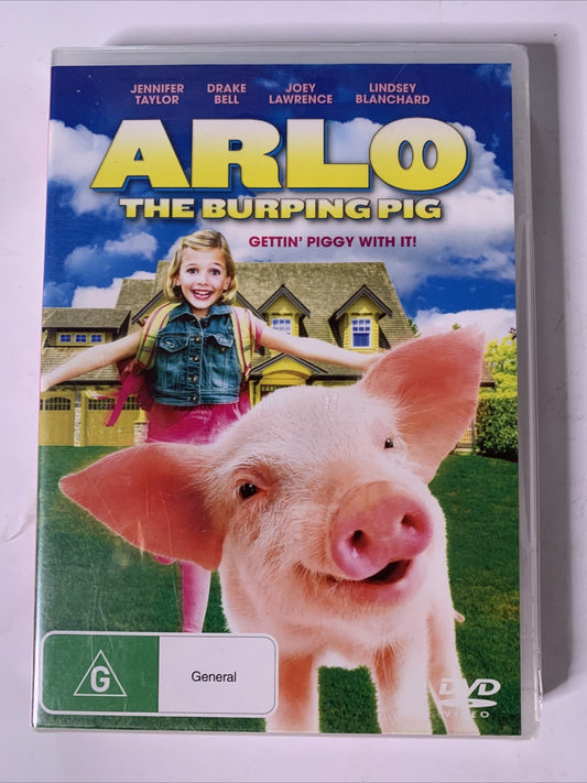 Arlo The Burping Pig (DVD, 2016) Region 4  NEW Sealed
