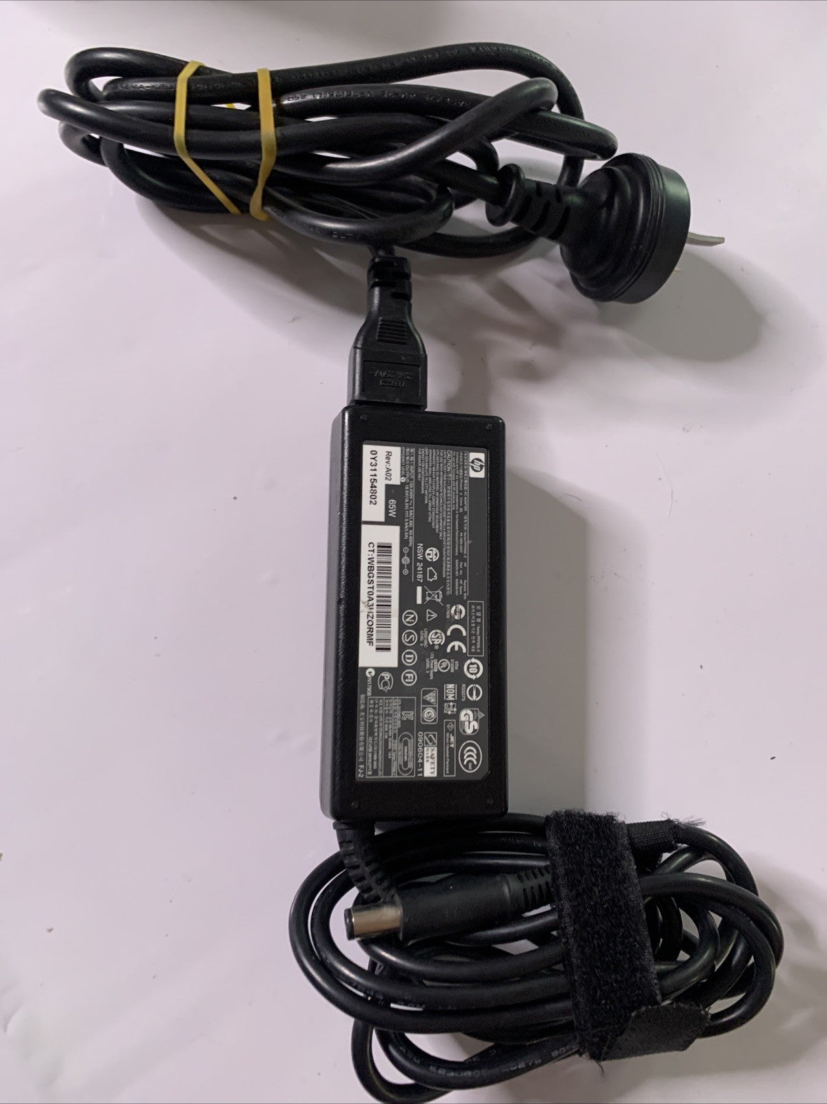 Genuine HP Laptop Power Supply 18.5V 3.5A AC Adapter PA-1650-32HT 608425-001