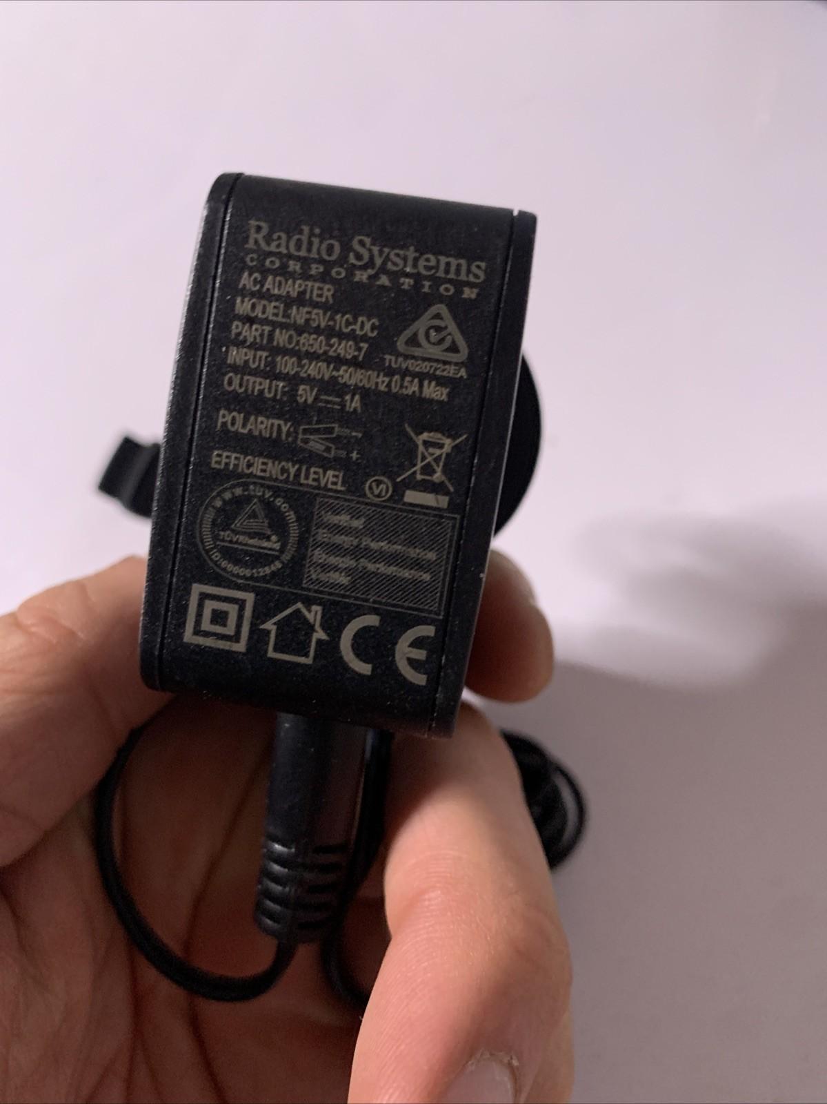 Genuine PetSafe Wireless Fence Radio Systems Charger Power Supply NF5V-1C-DC