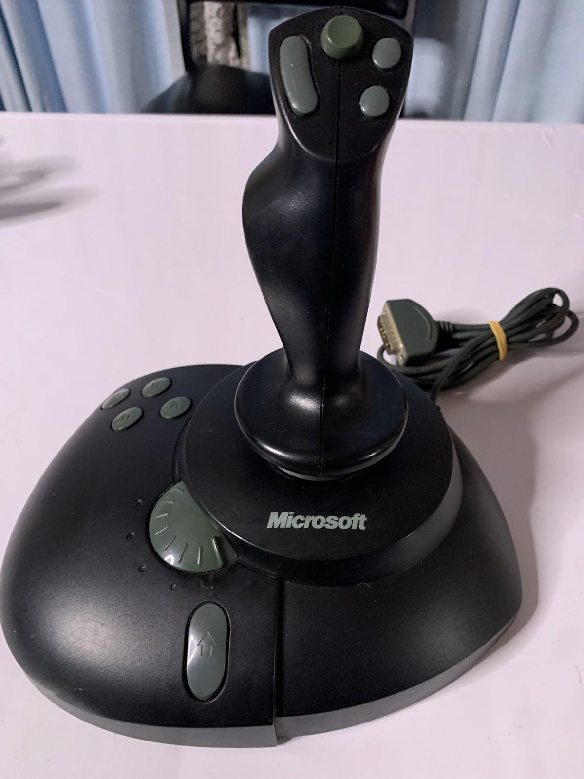 Microsoft Sidewinder Precision Pro Joystick Wired Gameport X03-57540