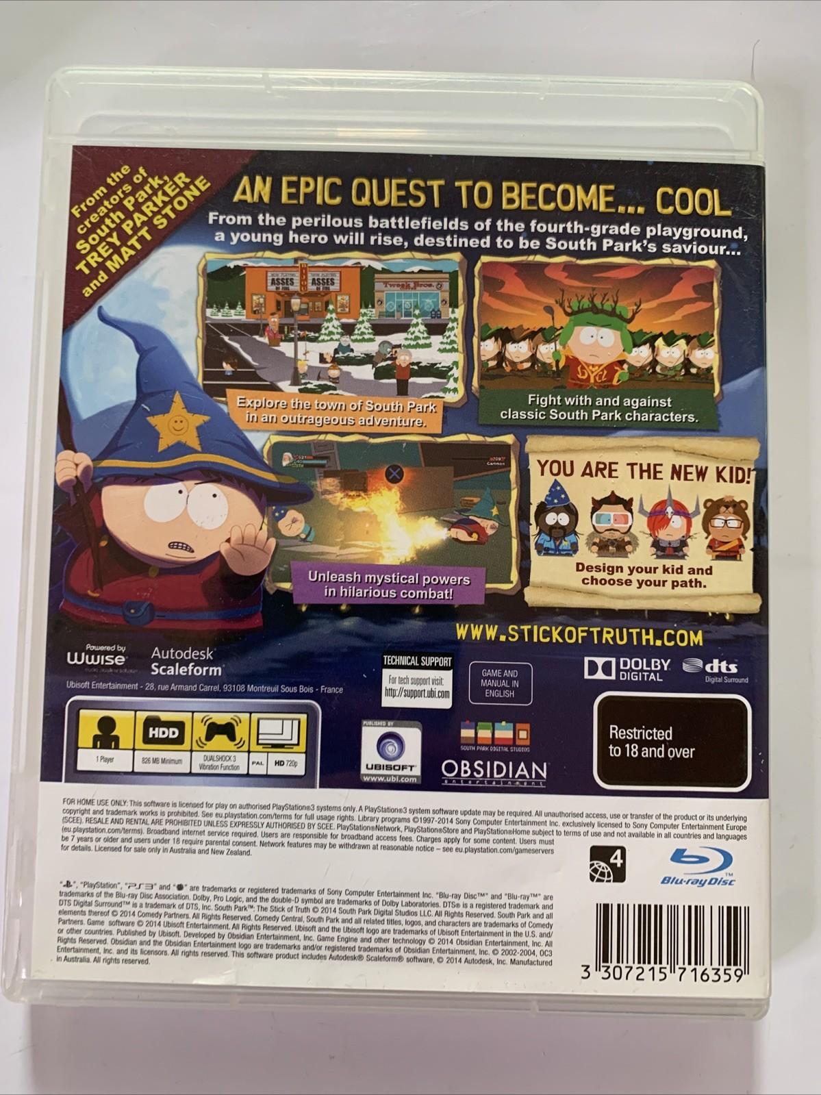 South Park: The Stick of Truth PS3 Sony Playstation 3 Complete